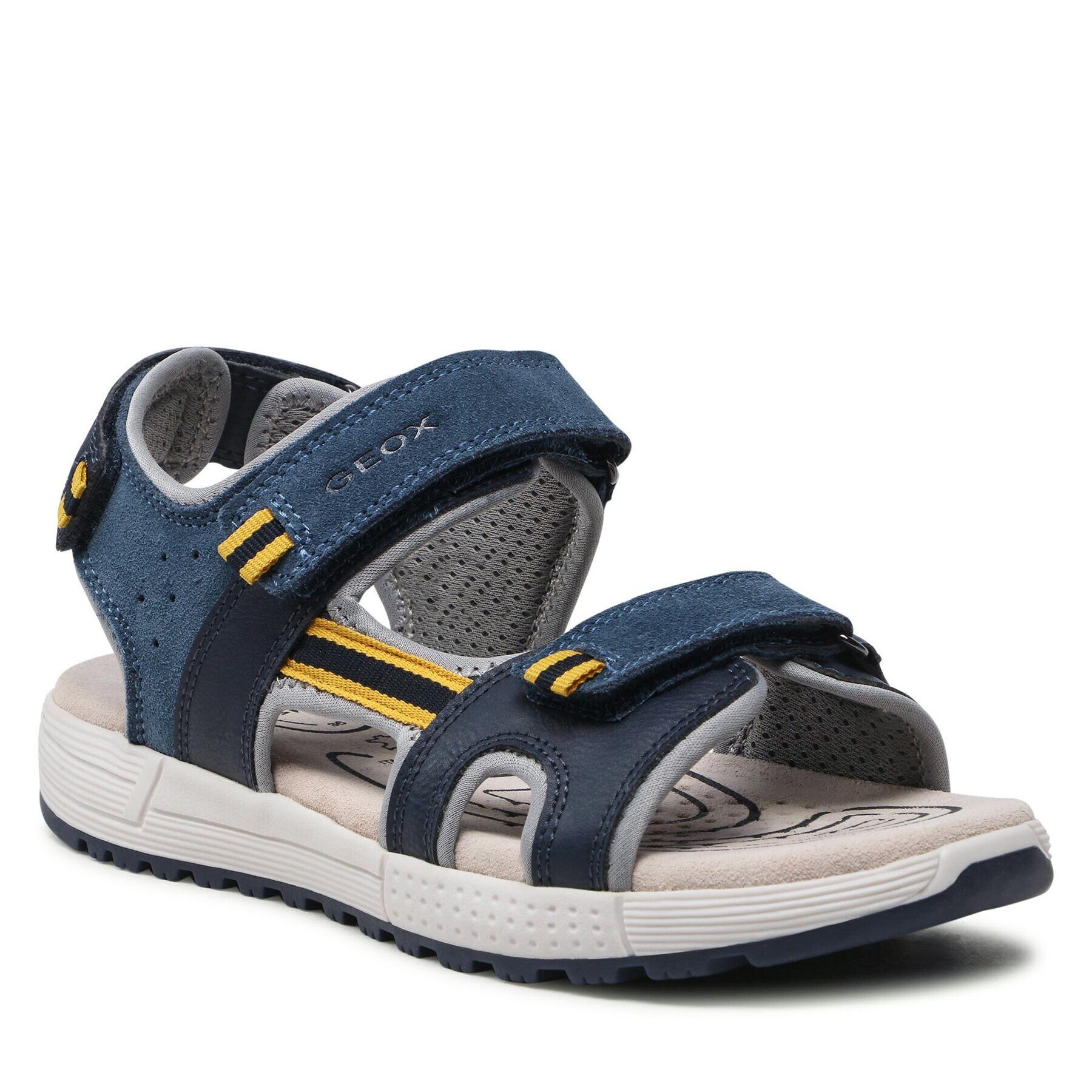 Geox Sandale J Sandal Alben Boy J35AVA01522C4B2G D Albastru - Pled.ro