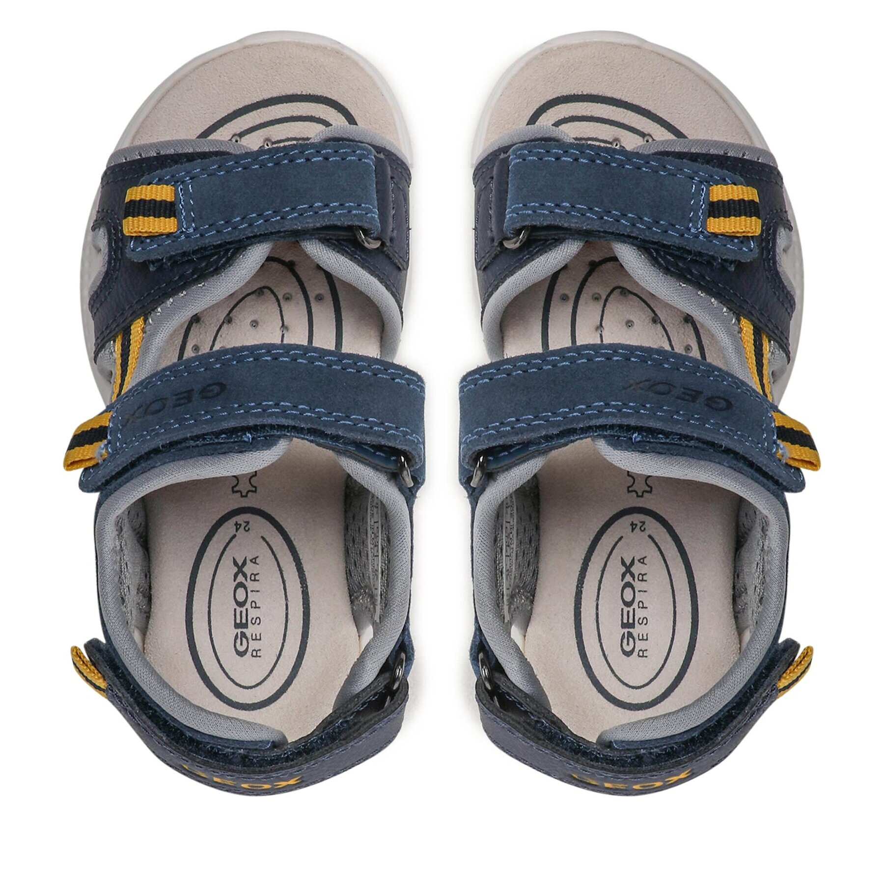 Geox Sandale J Sandal Alben Boy J35AVA01522C4B2G M Albastru - Pled.ro