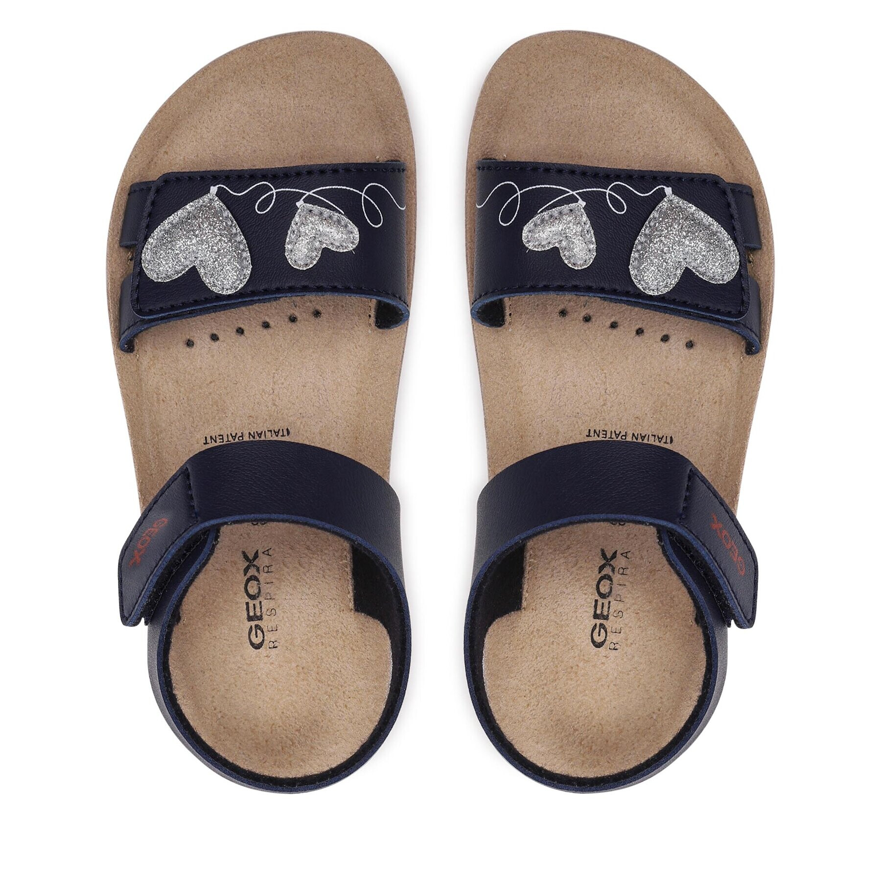 Geox Sandale J Sandal Costarei Gi J35EAF000BCC0673 S Bleumarin - Pled.ro