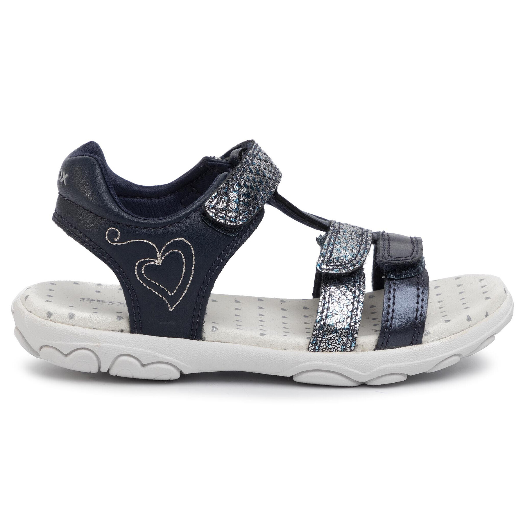 Geox Sandale J Sandal Cuore B J0290B 00454 CF44M S Bleumarin - Pled.ro