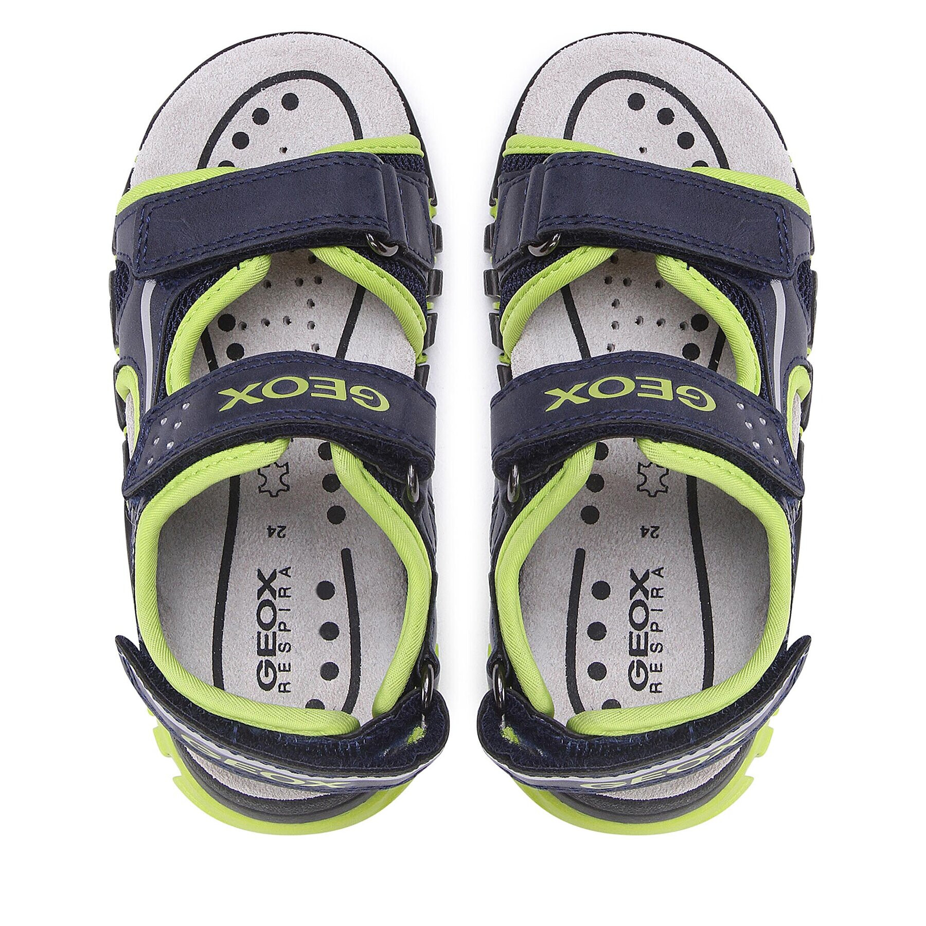 Geox Sandale J Sandal Dynomix Boy J35GHC014MEC0749 M Bleumarin - Pled.ro