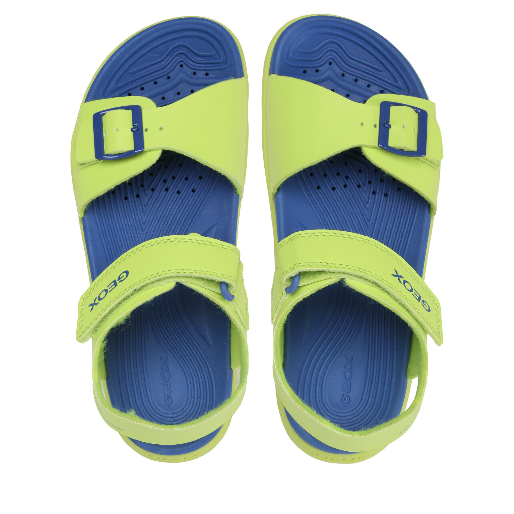 Geox Sandale J Sandal Fusbetto Bo J35HMA000BCC0876 D Galben - Pled.ro