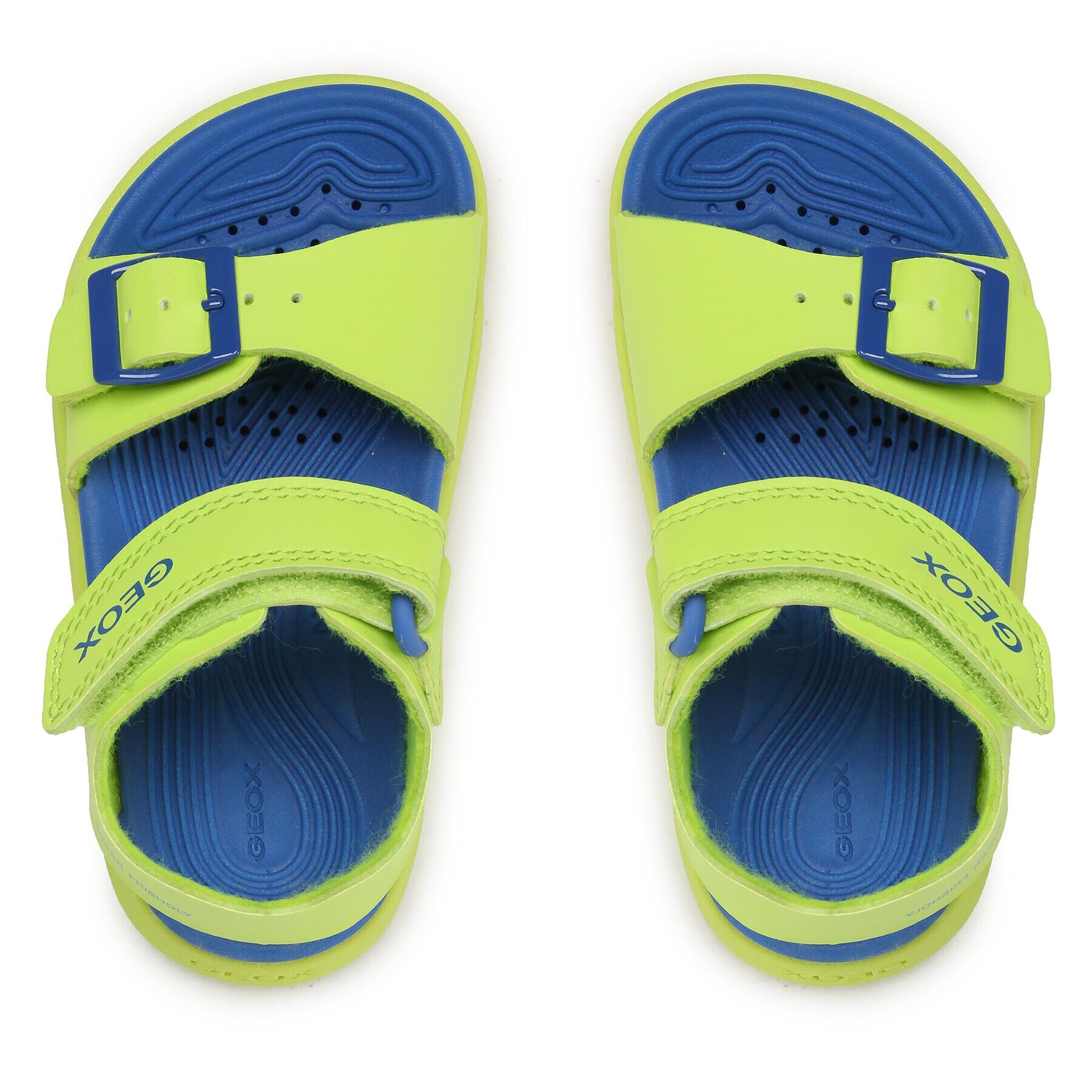 Geox Sandale J Sandal Fusbetto Bo J35HMA000BCC0876 M Galben - Pled.ro