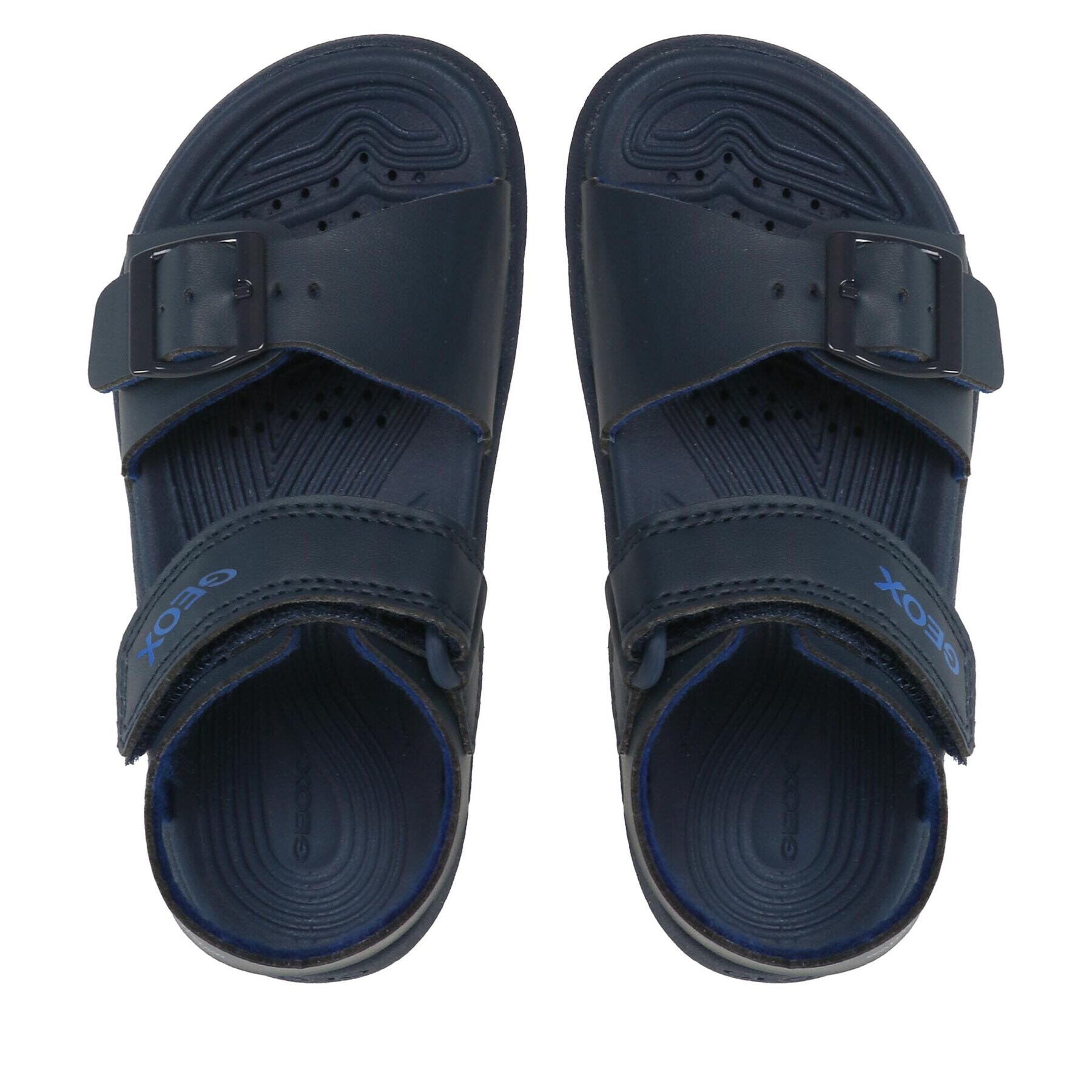 Geox Sandale J Sandal Fusbetto Bo J35HMA000BCC4002 S Bleumarin - Pled.ro