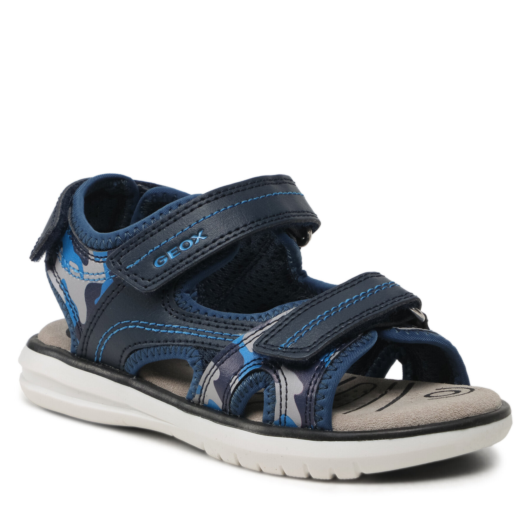 Geox Sandale J Sandal Maratea Boy J15DRD01404C0693 D Bleumarin - Pled.ro