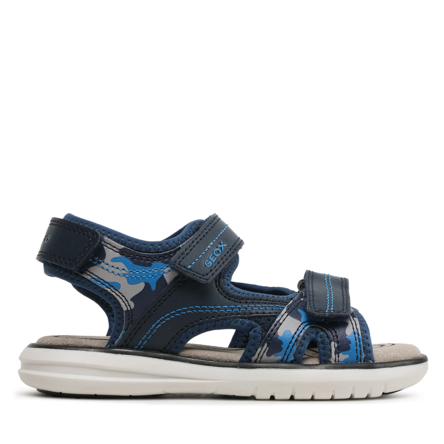 Geox Sandale J Sandal Maratea Boy J15DRD01404C0693 D Bleumarin - Pled.ro