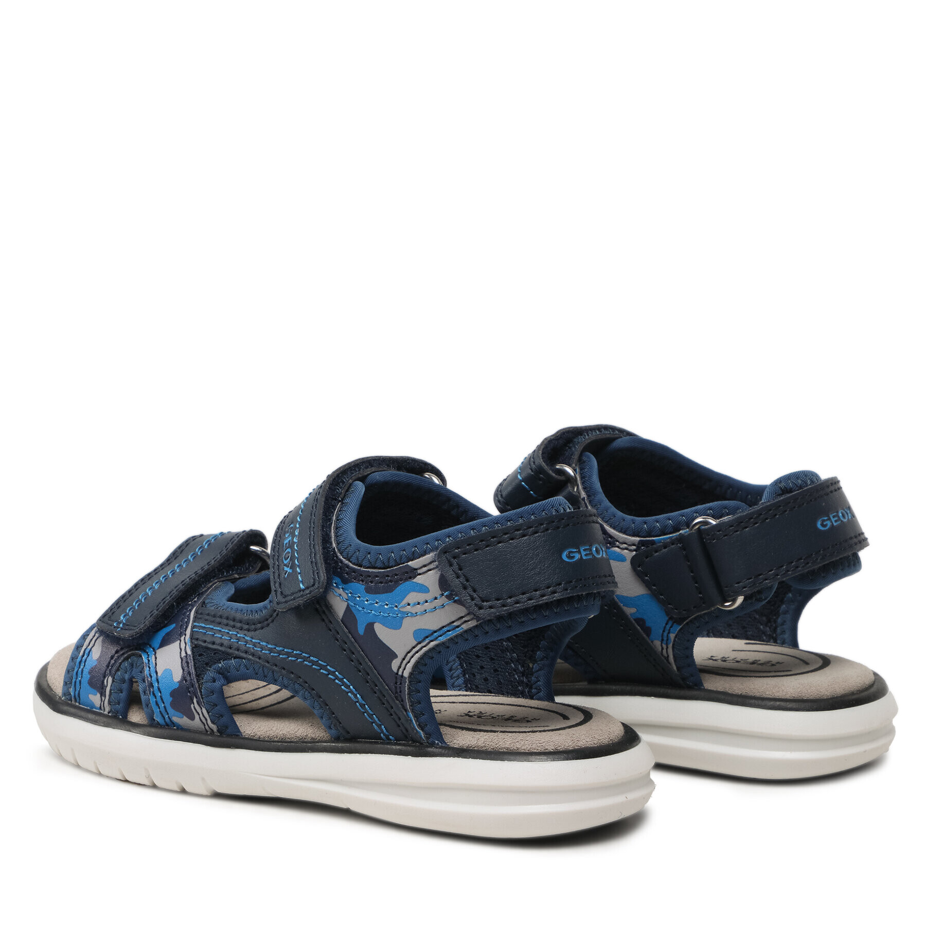 Geox Sandale J Sandal Maratea Boy J15DRD01404C0693 D Bleumarin - Pled.ro