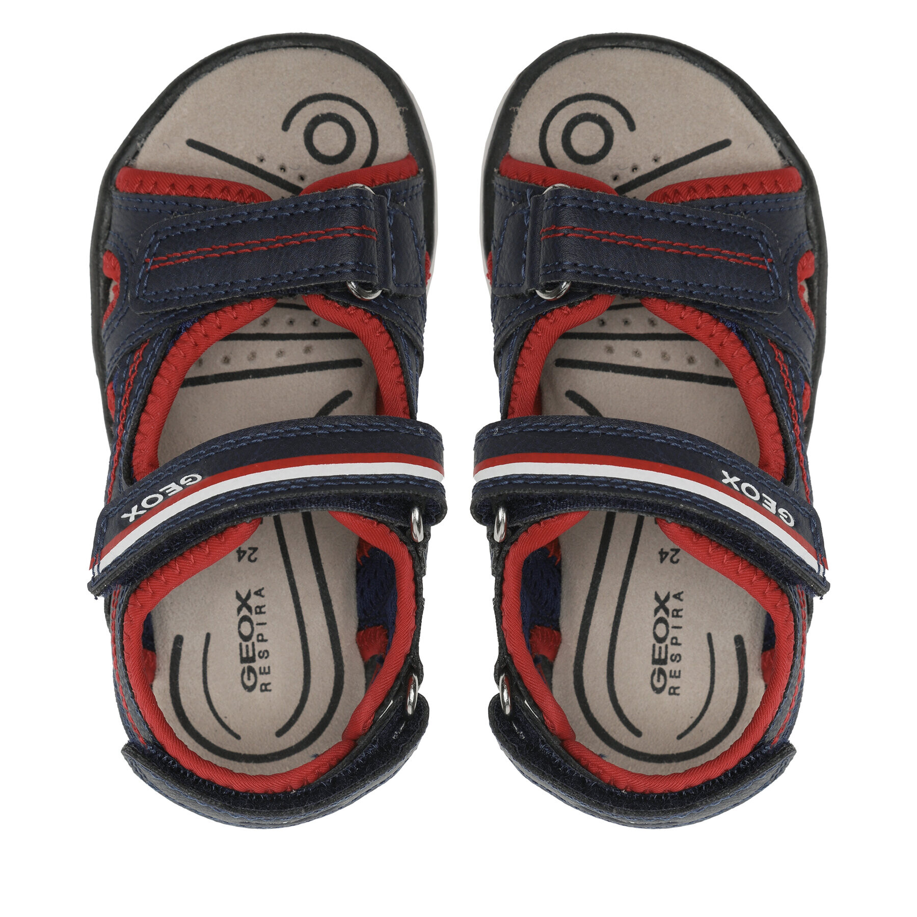 Geox Sandale J Sandal Maratea Boy J35DRC01454C0735 M Bleumarin - Pled.ro