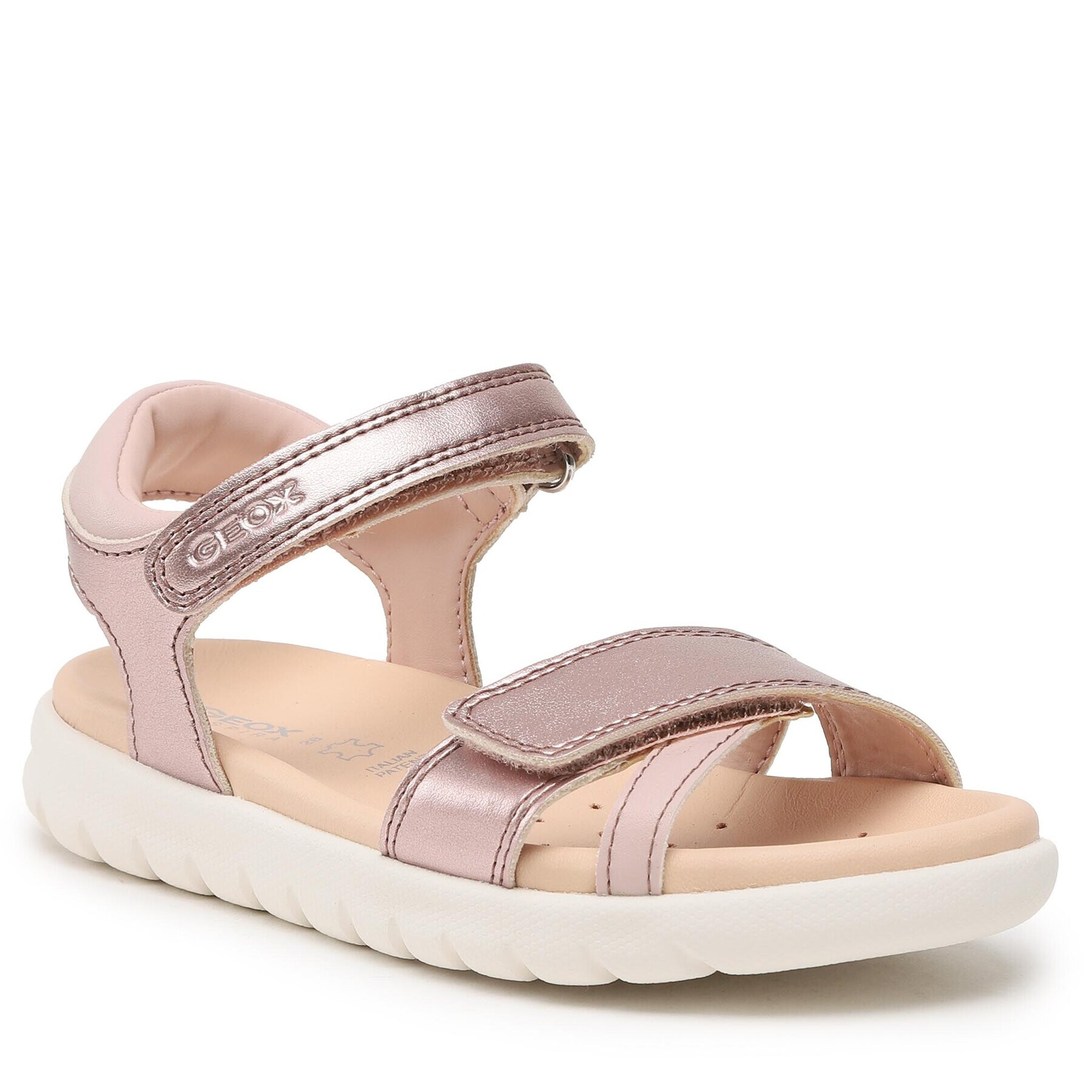 Geox Sandale J Sandal Soleima Gir J35GSA0NFBCC8014 S Roz - Pled.ro