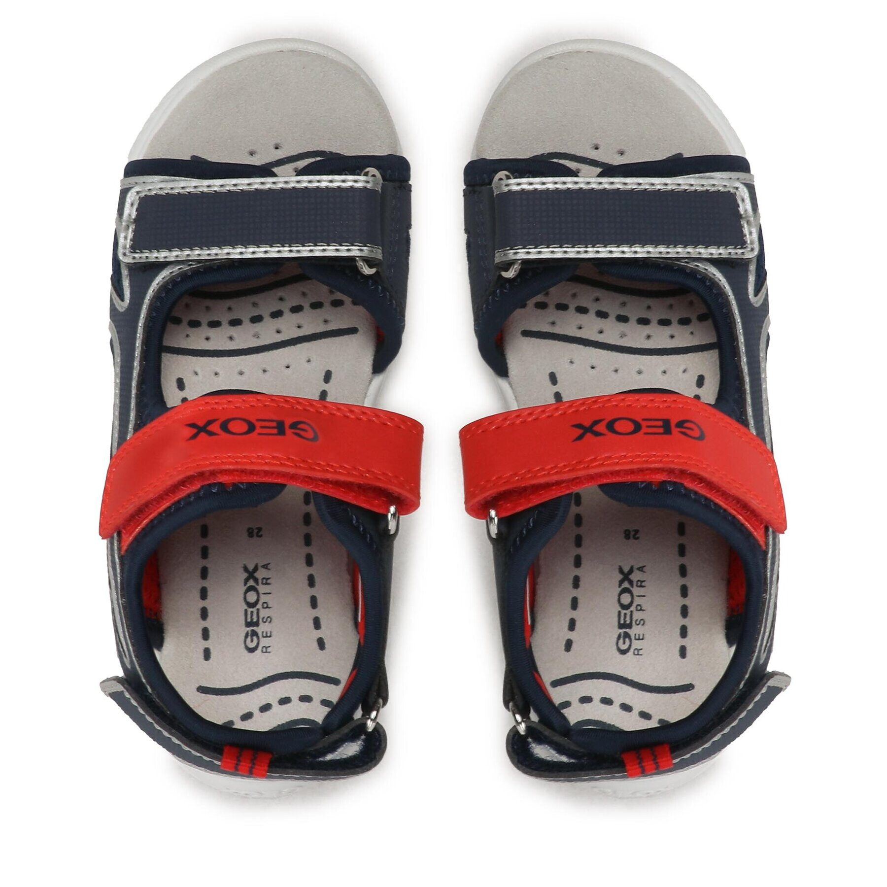 Geox Sandale J Sandal Splush Boy J35GPA014CEC0735 S Bleumarin - Pled.ro