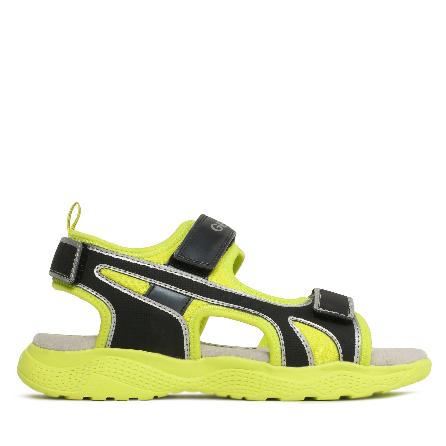 Geox Sandale J Sandal Splush Boy J35GPA014CEC3707 D Verde - Pled.ro