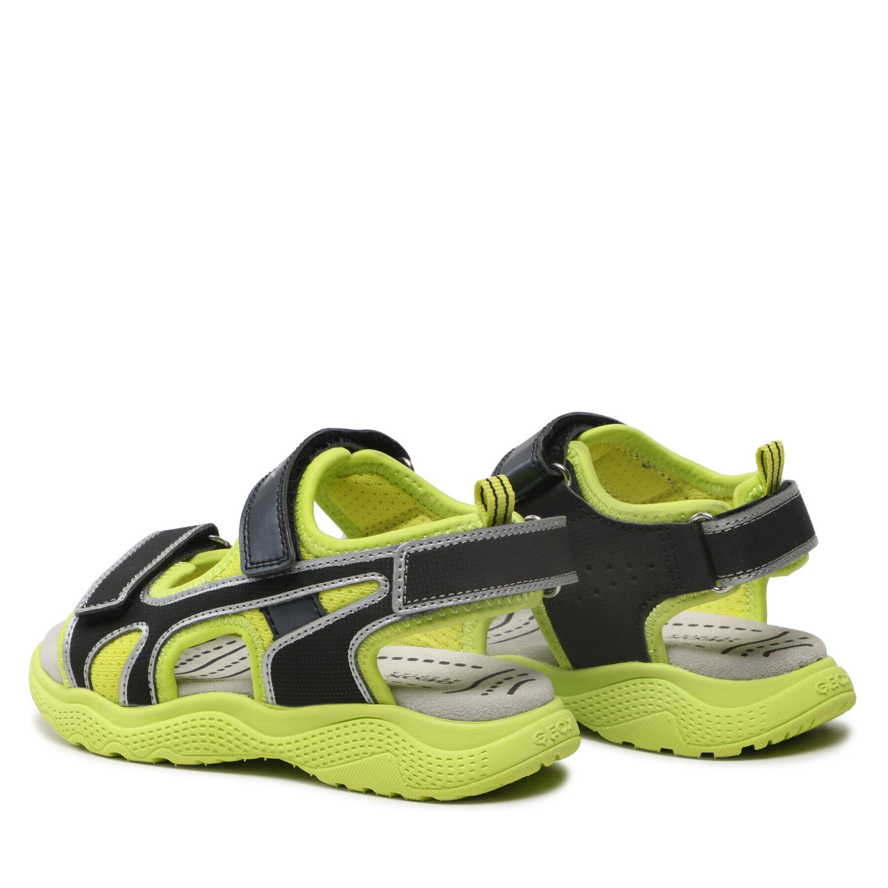 Geox Sandale J Sandal Splush Boy J35GPA014CEC3707 S Galben - Pled.ro