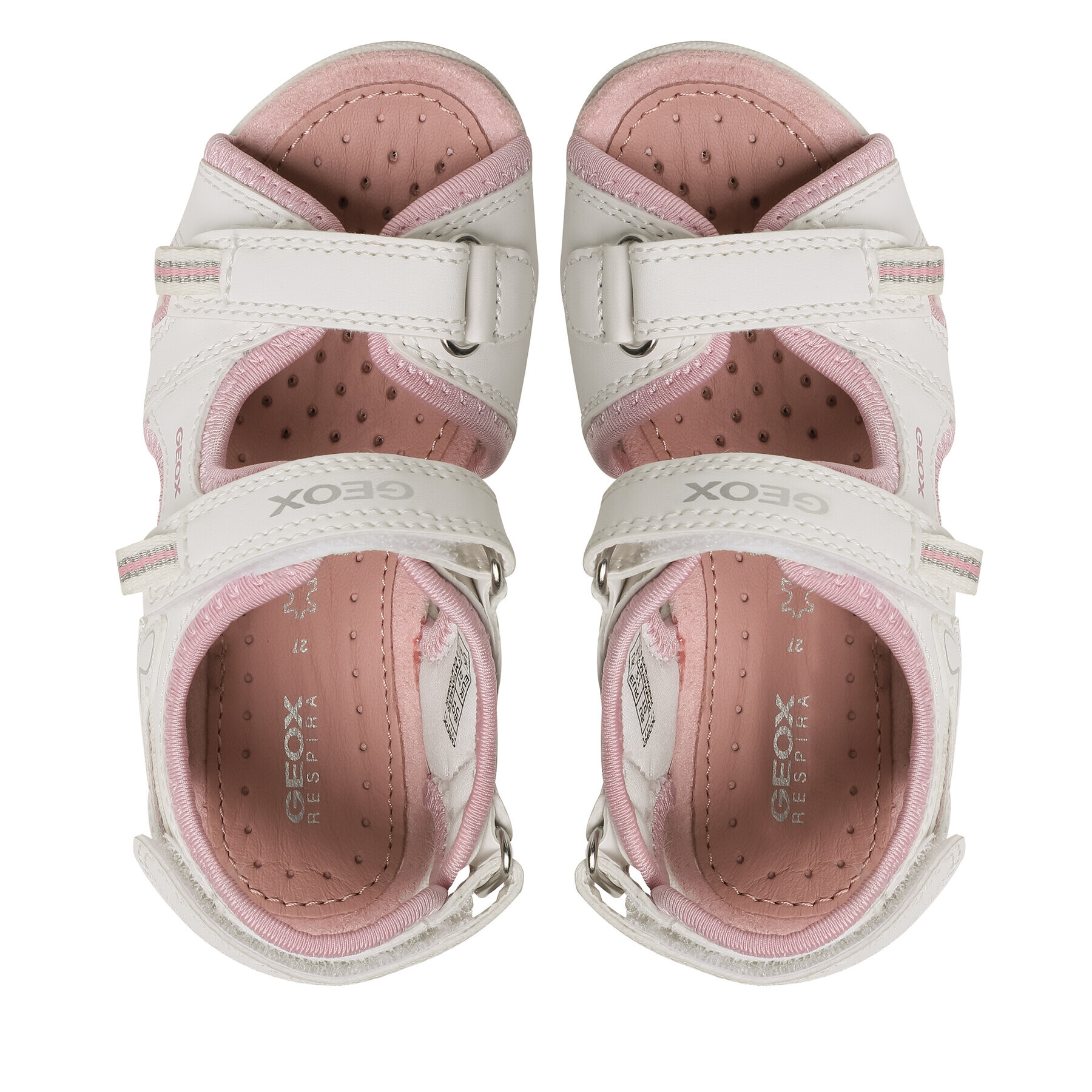 Geox Sandale J Sandal Whinberry G J35GRD05415C0406 M Alb - Pled.ro