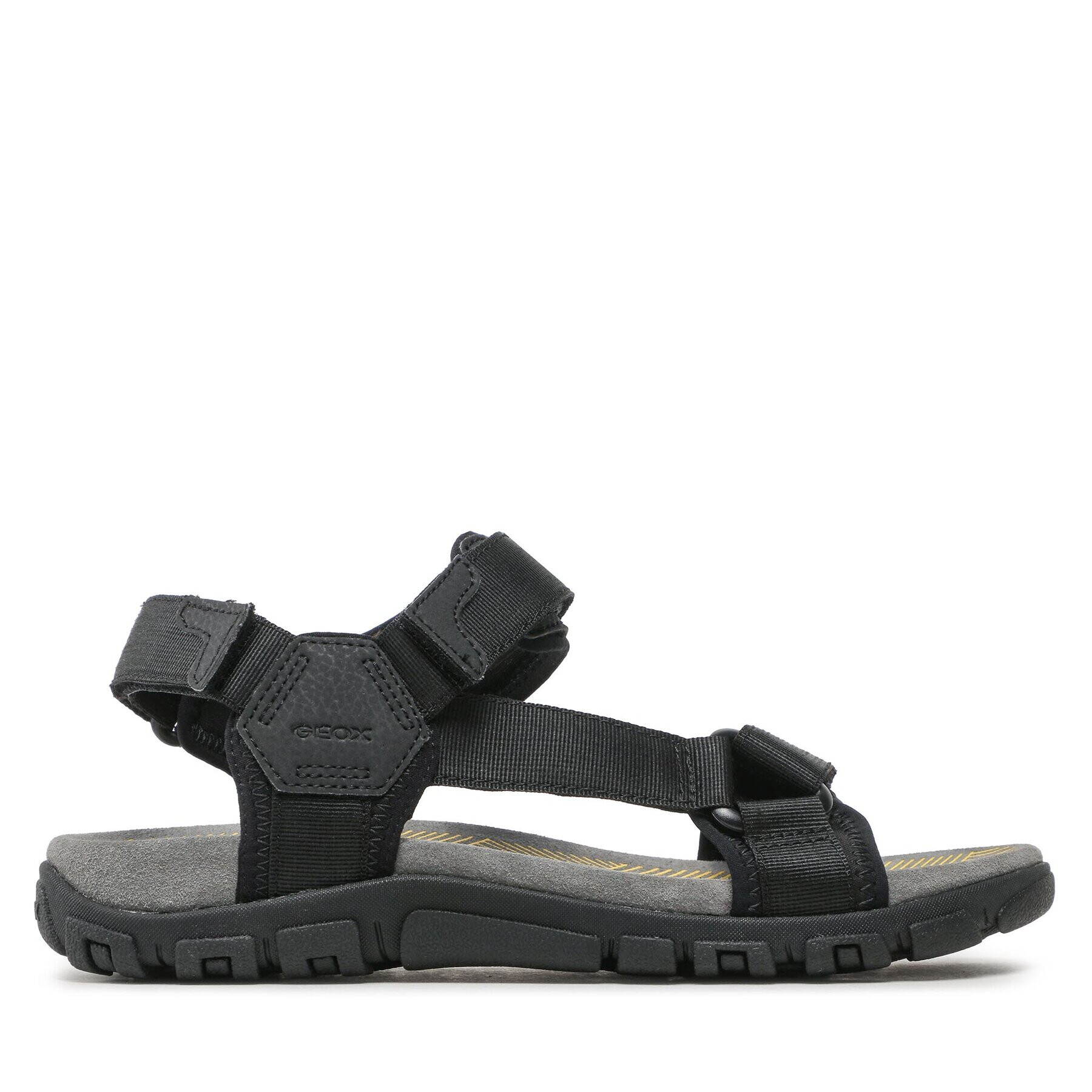 Geox Sandale Uomo Sandal Strada U3524A00011C9999 Negru - Pled.ro