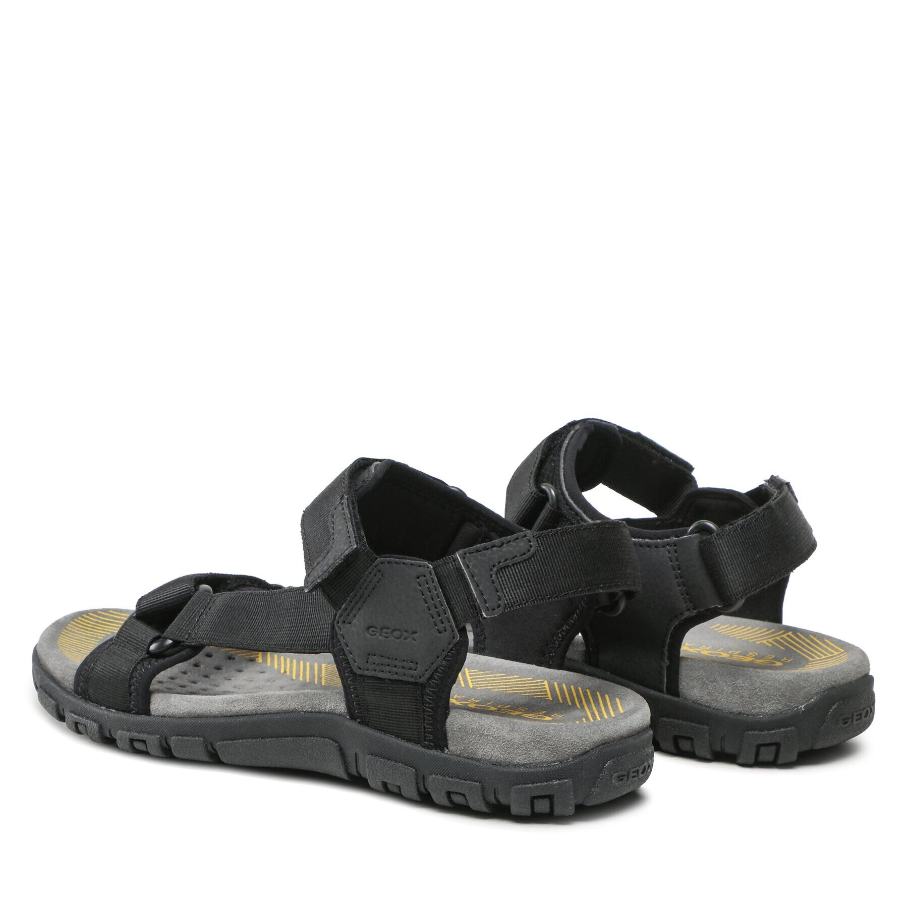 Geox Sandale Uomo Sandal Strada U3524A00011C9999 Negru - Pled.ro