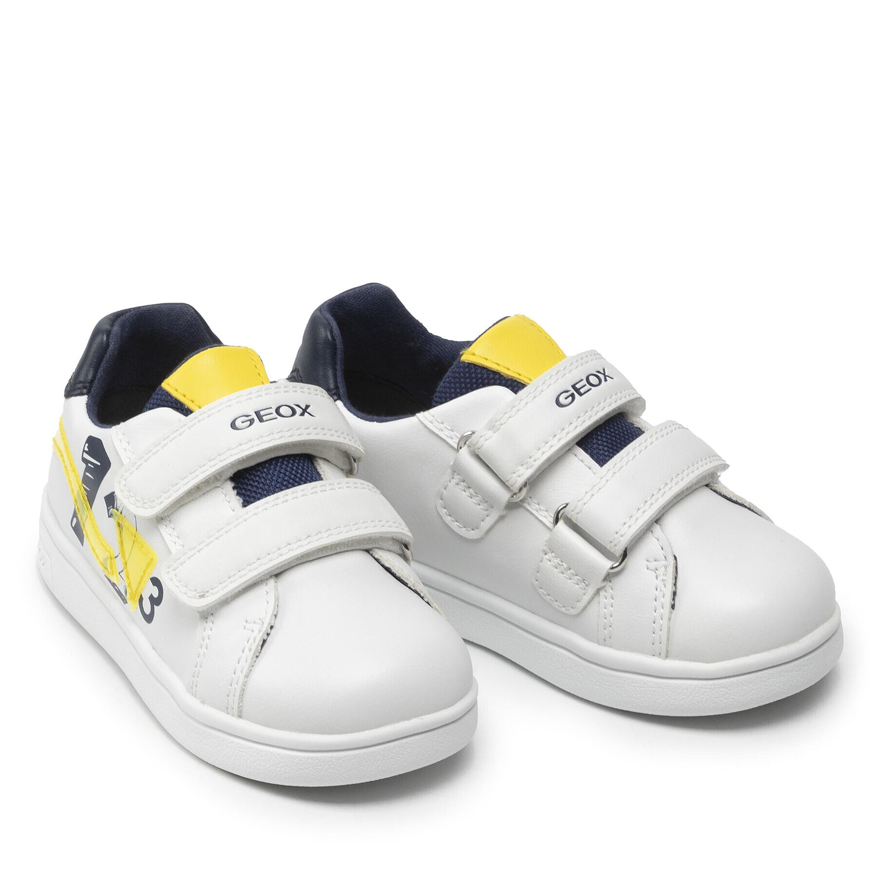 Geox Sneakers B Djrock B. B B252CB 000BC C0552 S Alb - Pled.ro