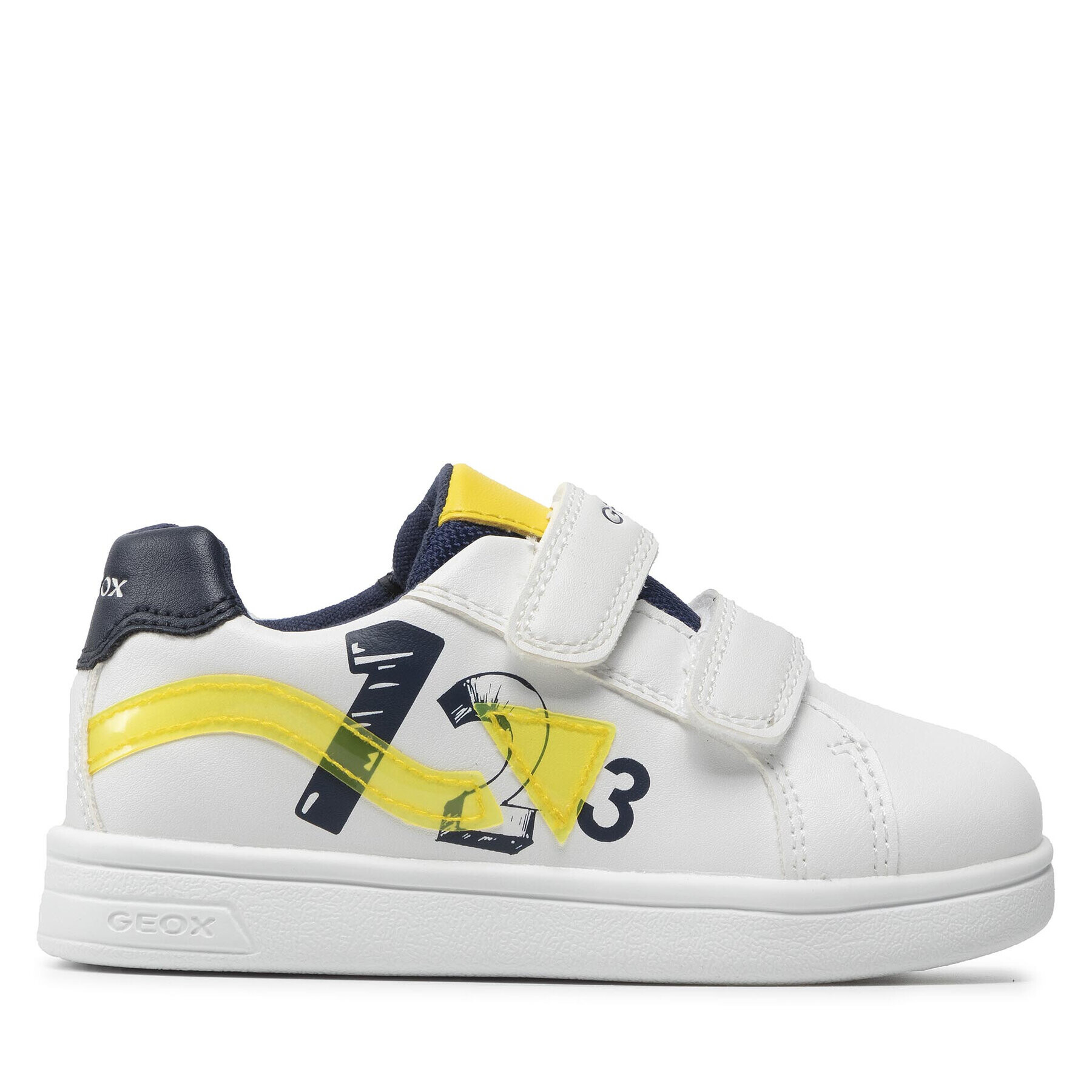 Geox Sneakers B Djrock B. B B252CB 000BC C0552 S Alb - Pled.ro