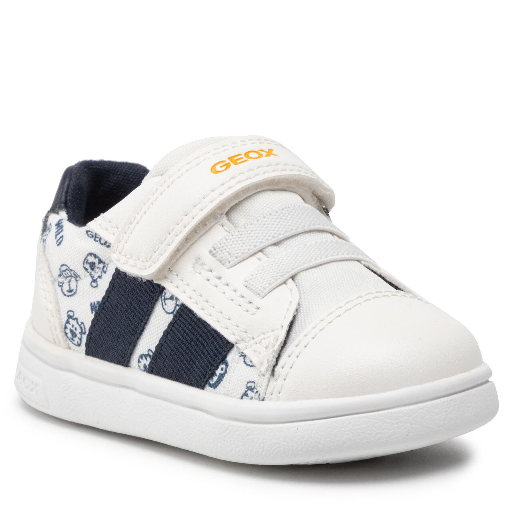 Geox Sneakers B Djrock B. C B252CC 0AW54 C0899 M Alb - Pled.ro