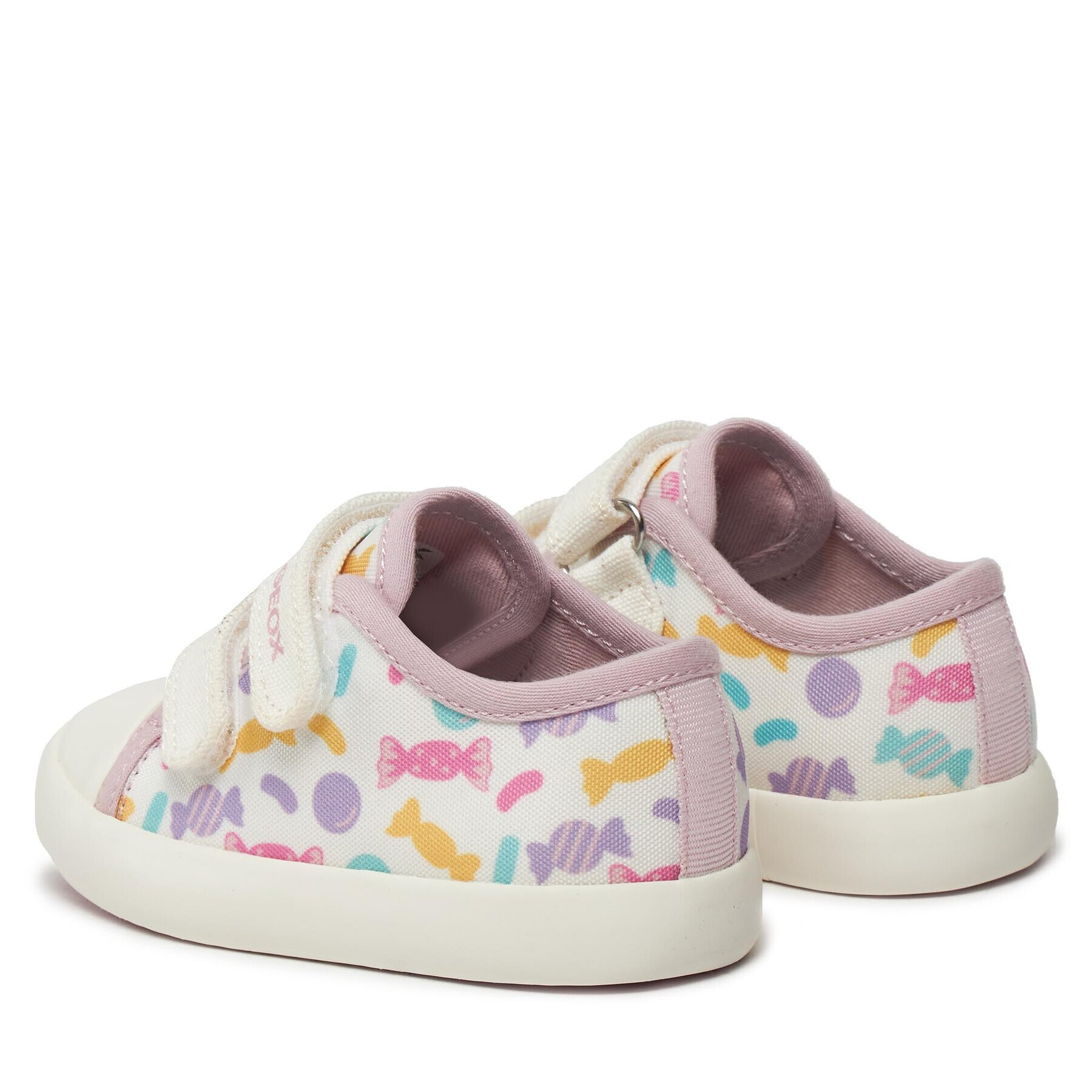 Geox Sneakers B Gisli Girl B451MB 000AN C0653 M Alb - Pled.ro