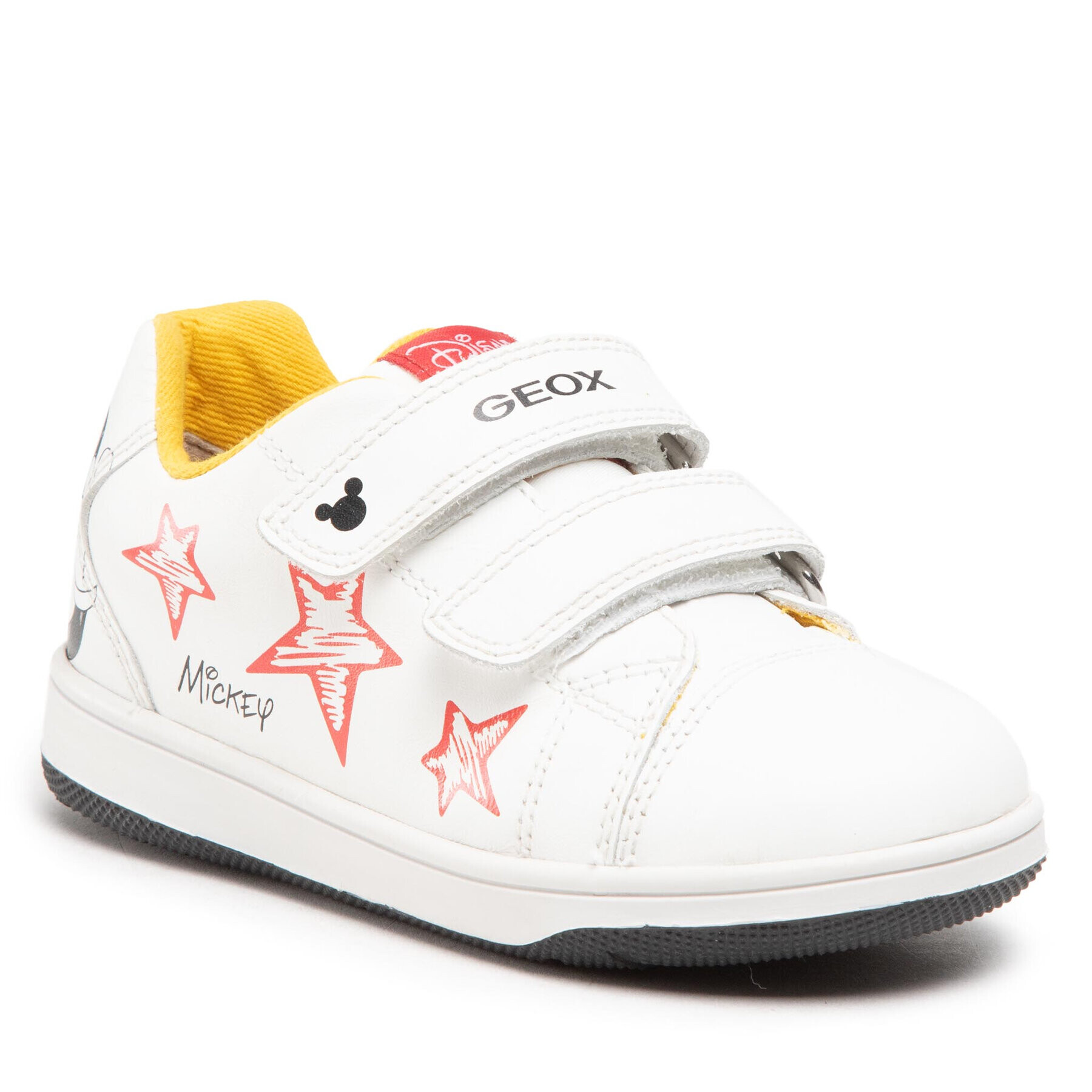 Geox Sneakers B New Flick B. A B251LA 00085 C0404 S Alb - Pled.ro