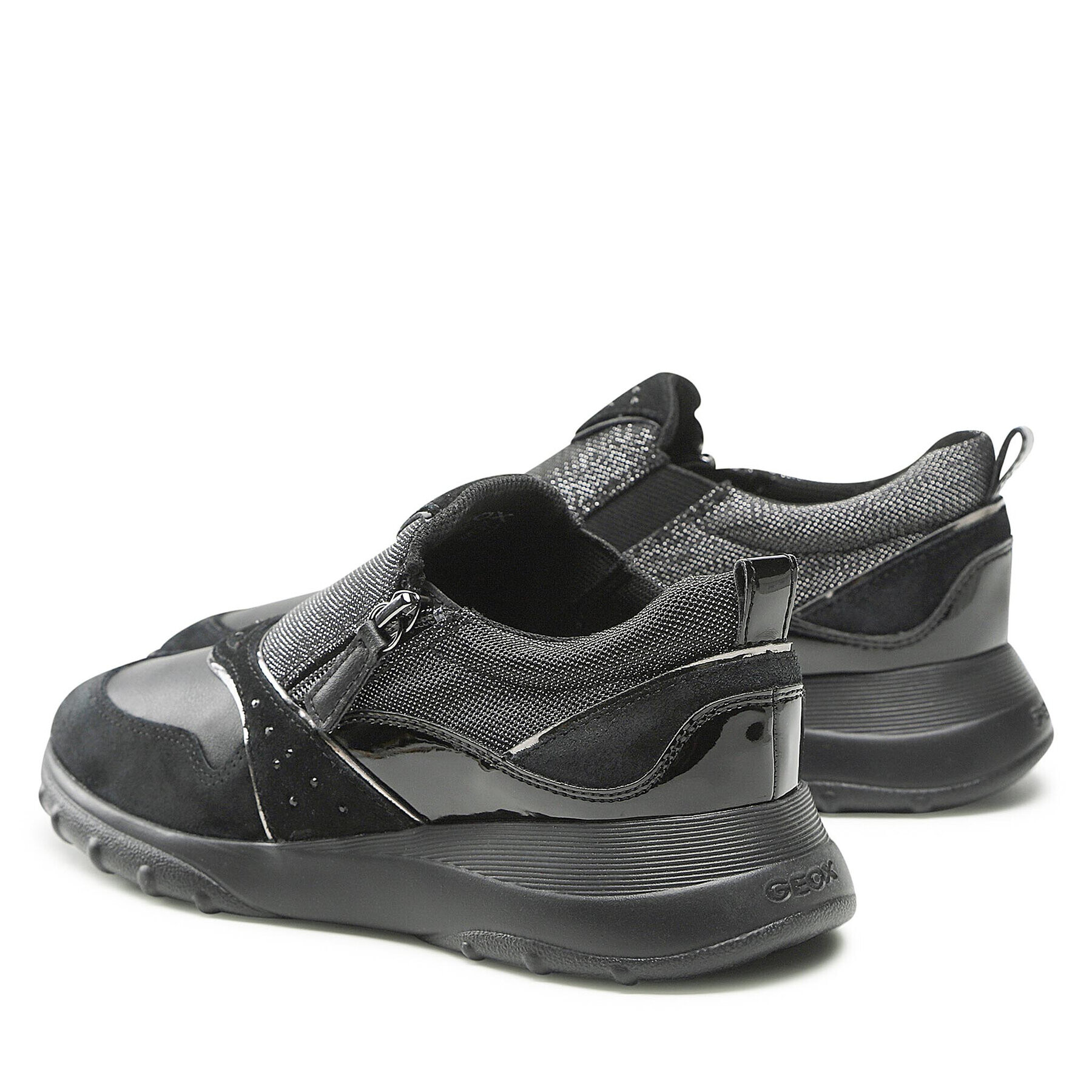 Geox Sneakers D Alleniee A D26LPA 0AS22 C9999 Negru - Pled.ro