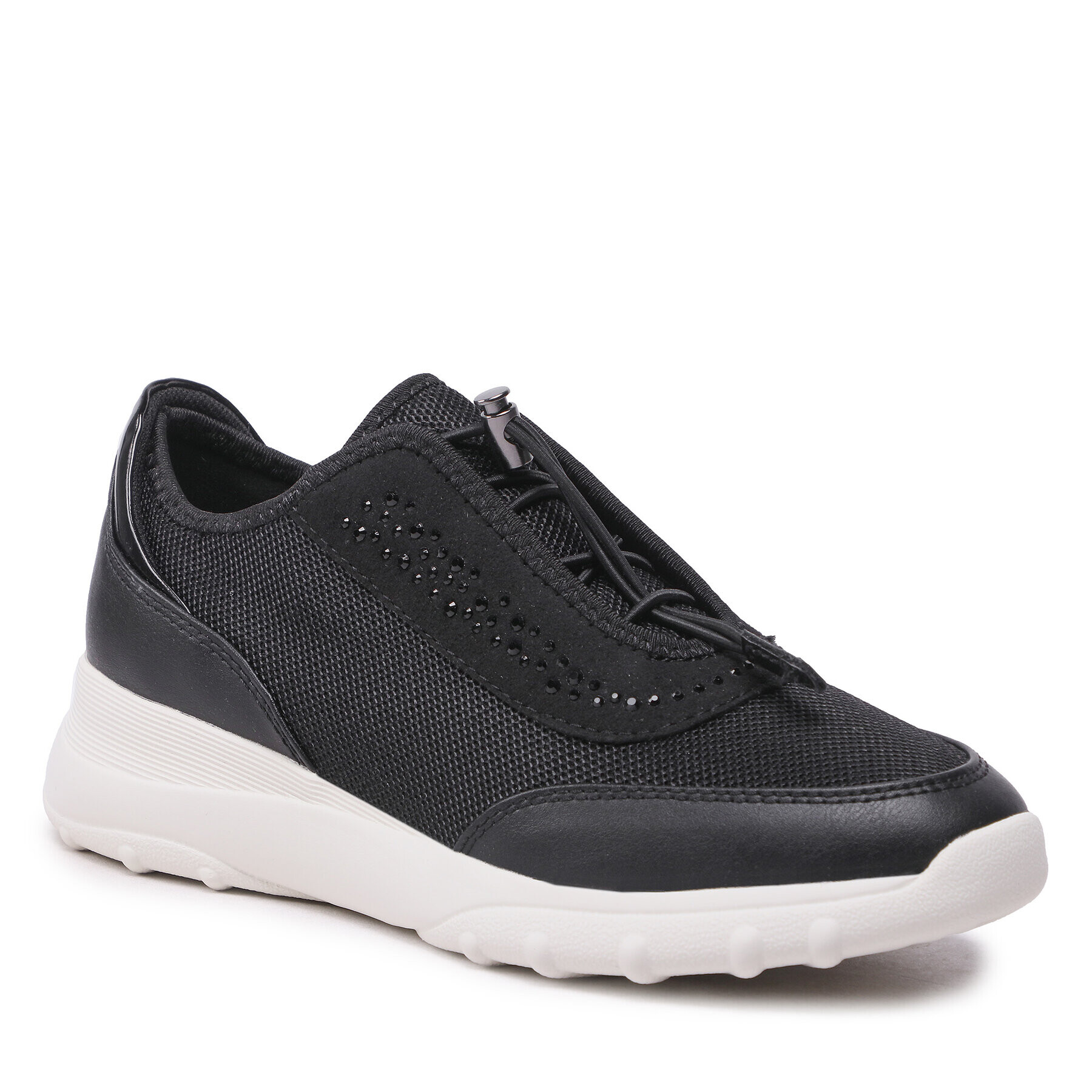 Geox Sneakers D Alleniee C D35LPC 01454 C9999 Negru - Pled.ro