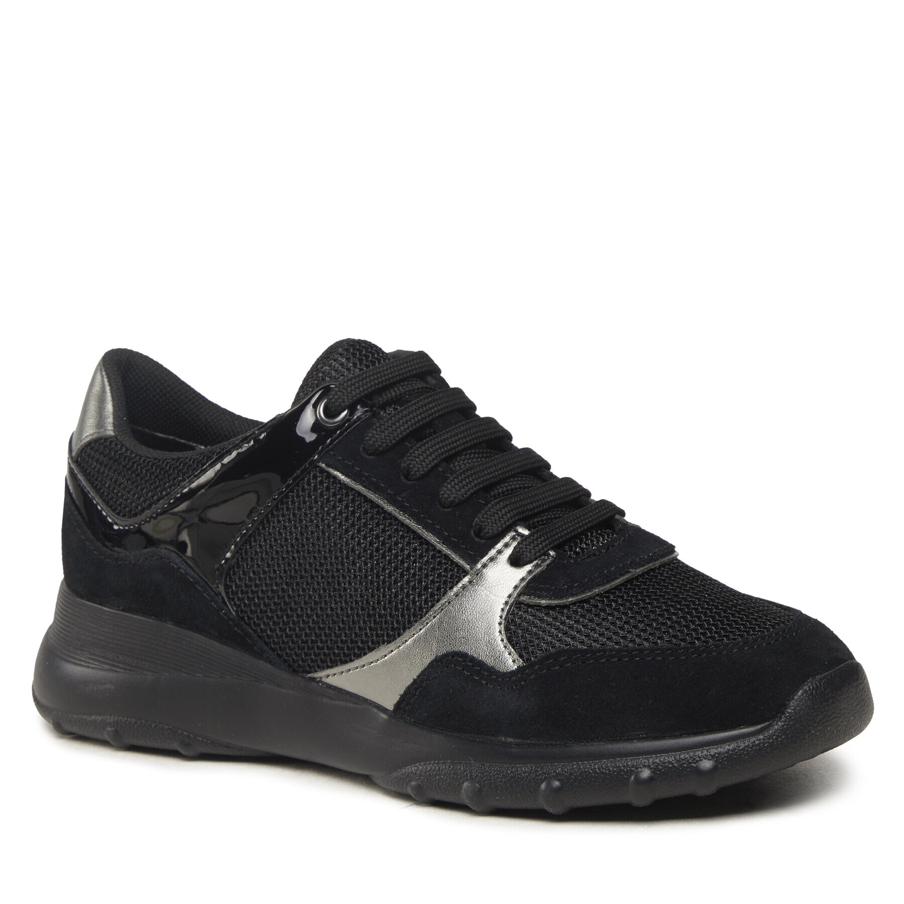 Geox Sneakers D Alleniee D35LPA 0AS22 C9997 Negru - Pled.ro