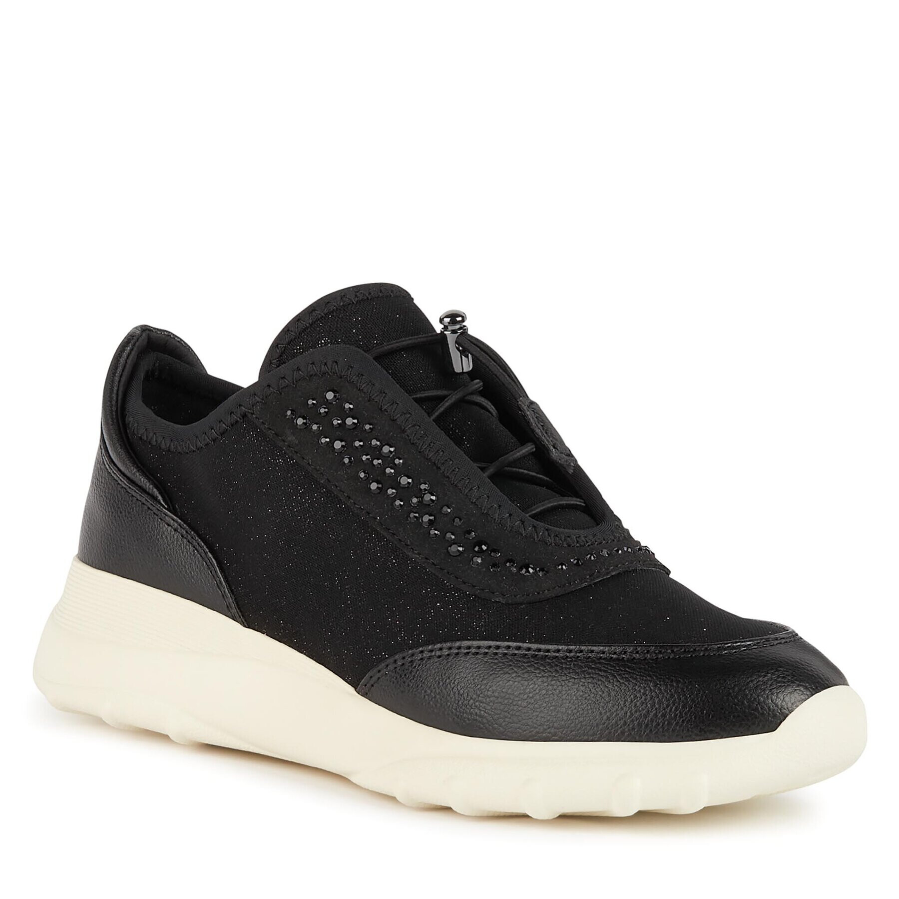 Geox Sneakers D Alleniee D35LPC 054AS C9999 Negru - Pled.ro