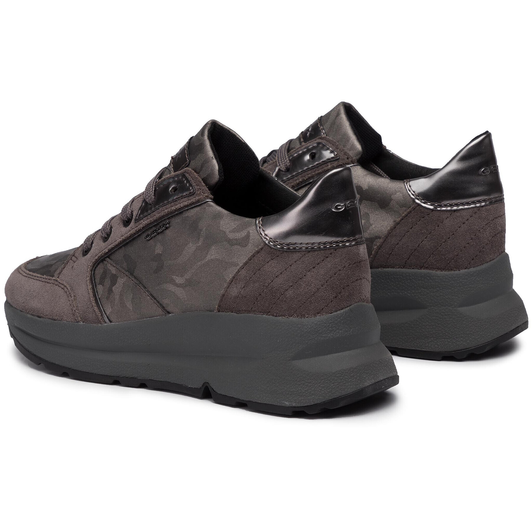 Geox Sneakers D Backsie A D94FLA 06P22 C1G9F Gri - Pled.ro