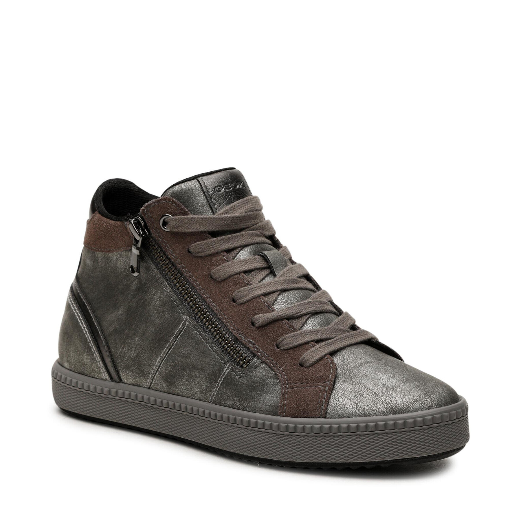 Geox Sneakers D Blomiee B D166HB 0PV22 C9002 Argintiu - Pled.ro