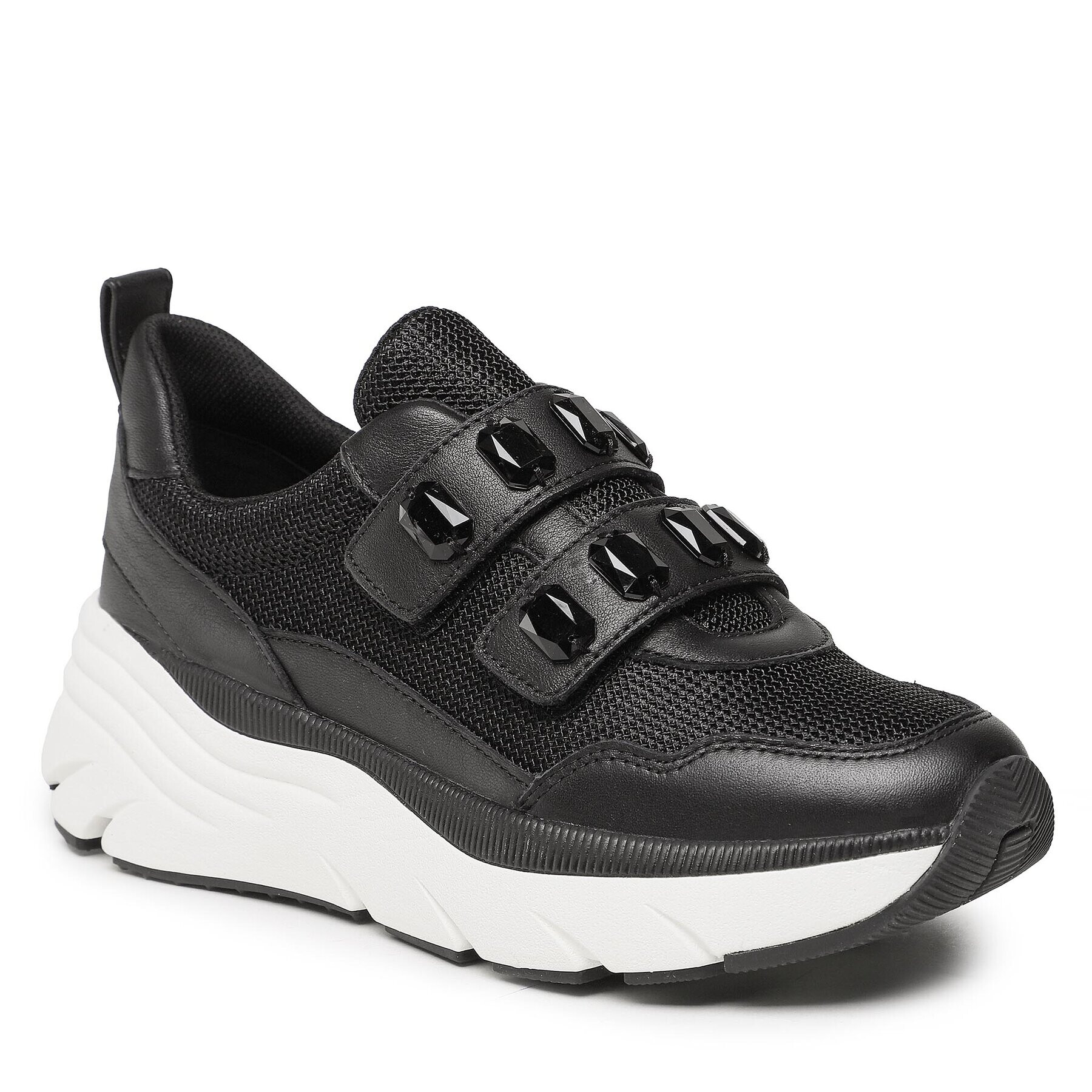 Geox Sneakers D Diamanta B D35UFB 0AS85 C9999 Negru - Pled.ro