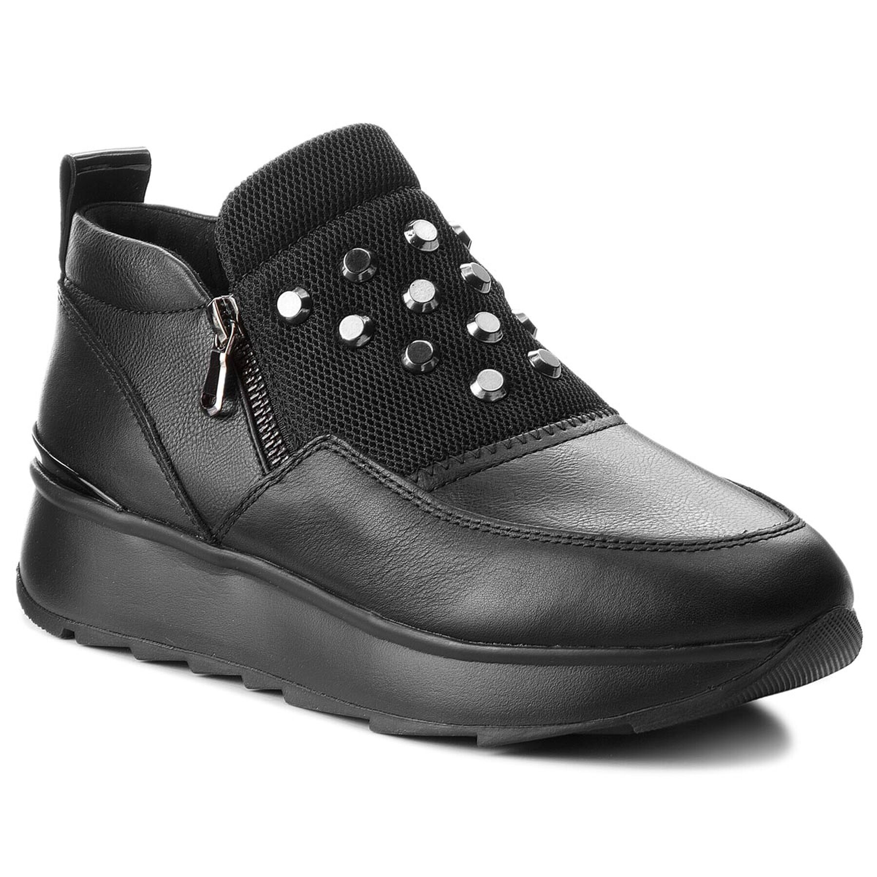 Geox Sneakers D Gendry A D745TA 08554 C9999 Negru - Pled.ro