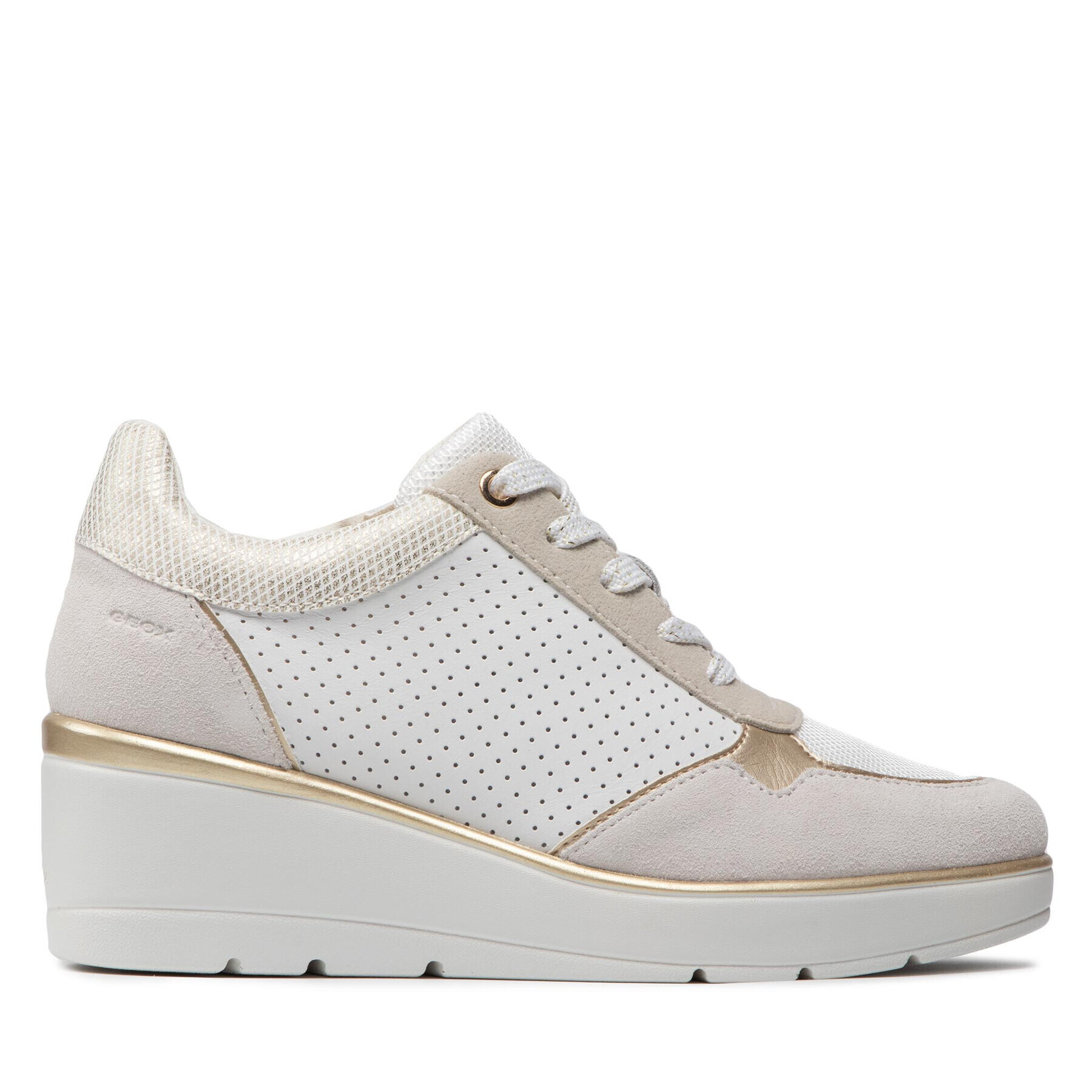 Geox Sneakers D Ilde A D25RAA 08522 C1352 Alb - Pled.ro