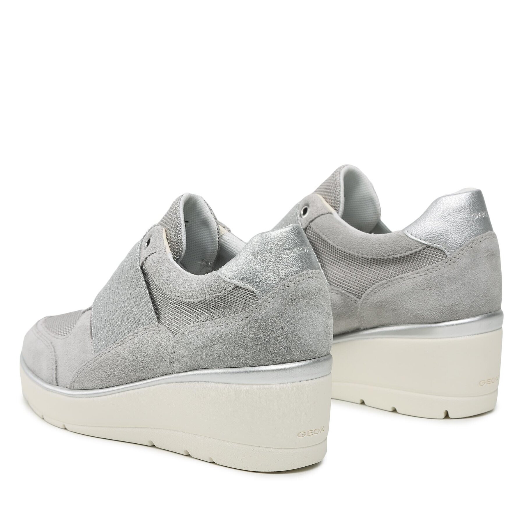 Geox Sneakers D Ilde A D35RAA 022AS C1010 Gri - Pled.ro