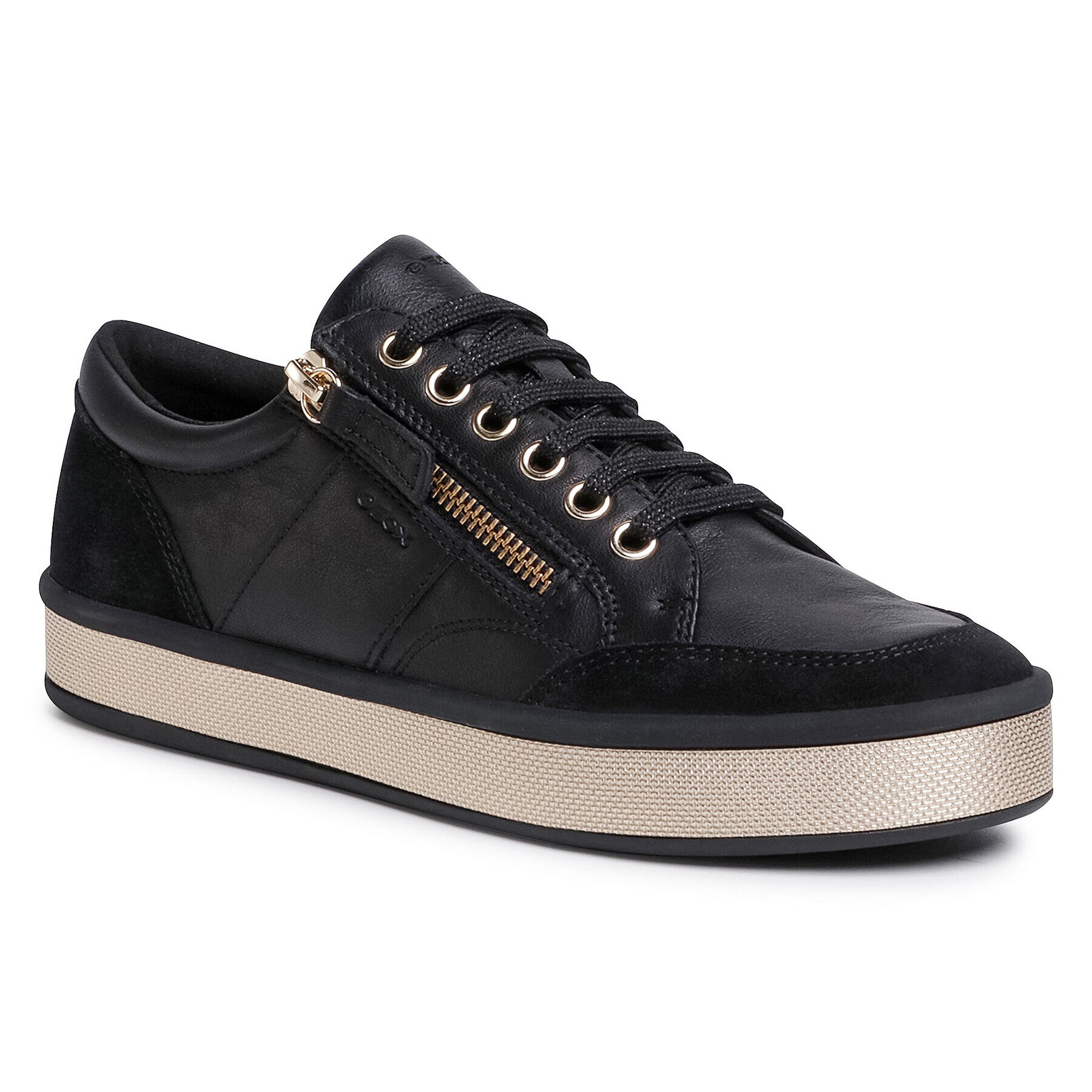 Geox Sneakers D Leelu' E D94FEE 08522 C9997 Negru - Pled.ro