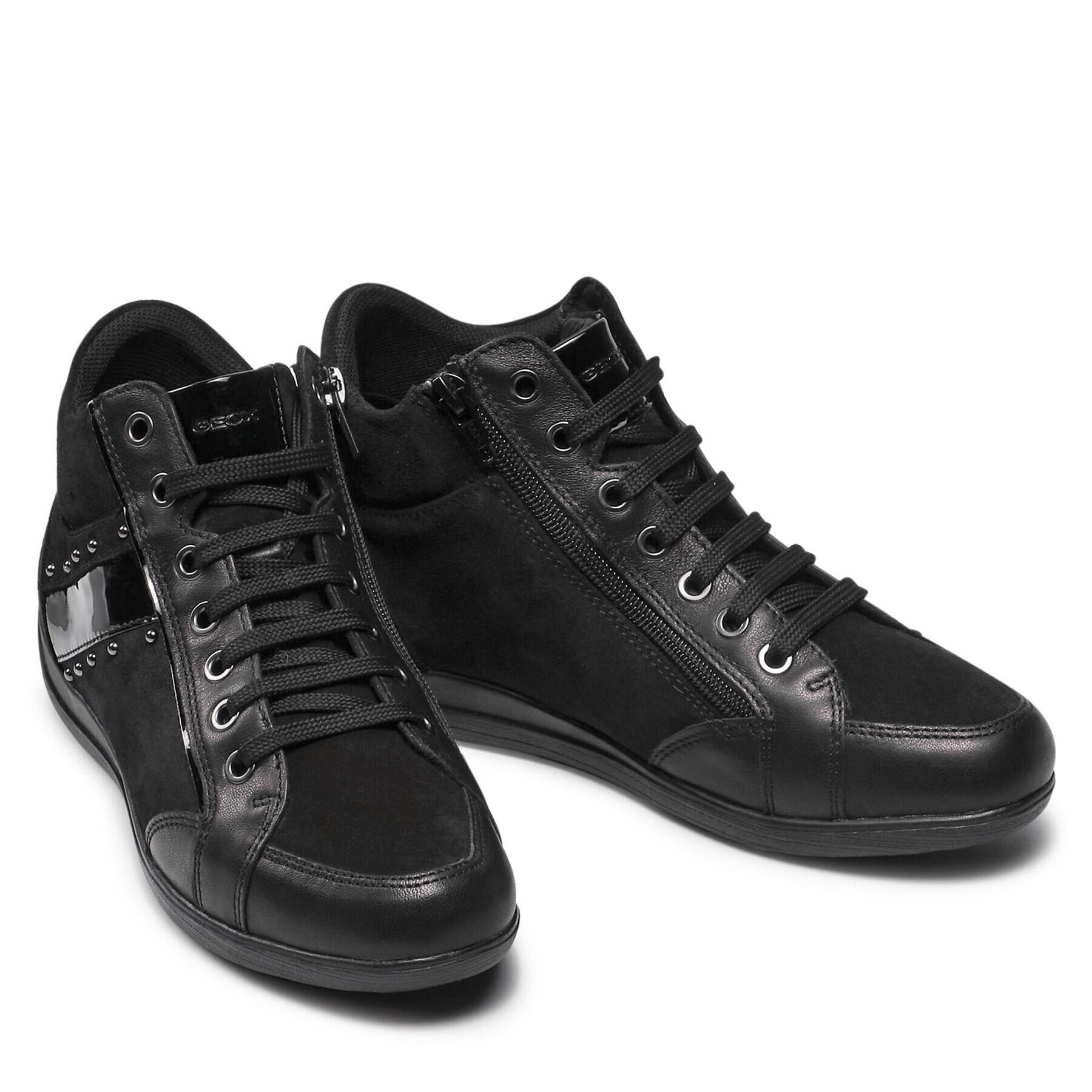 Geox Sneakers D Myria G D0468G 02285 C9997 Negru - Pled.ro