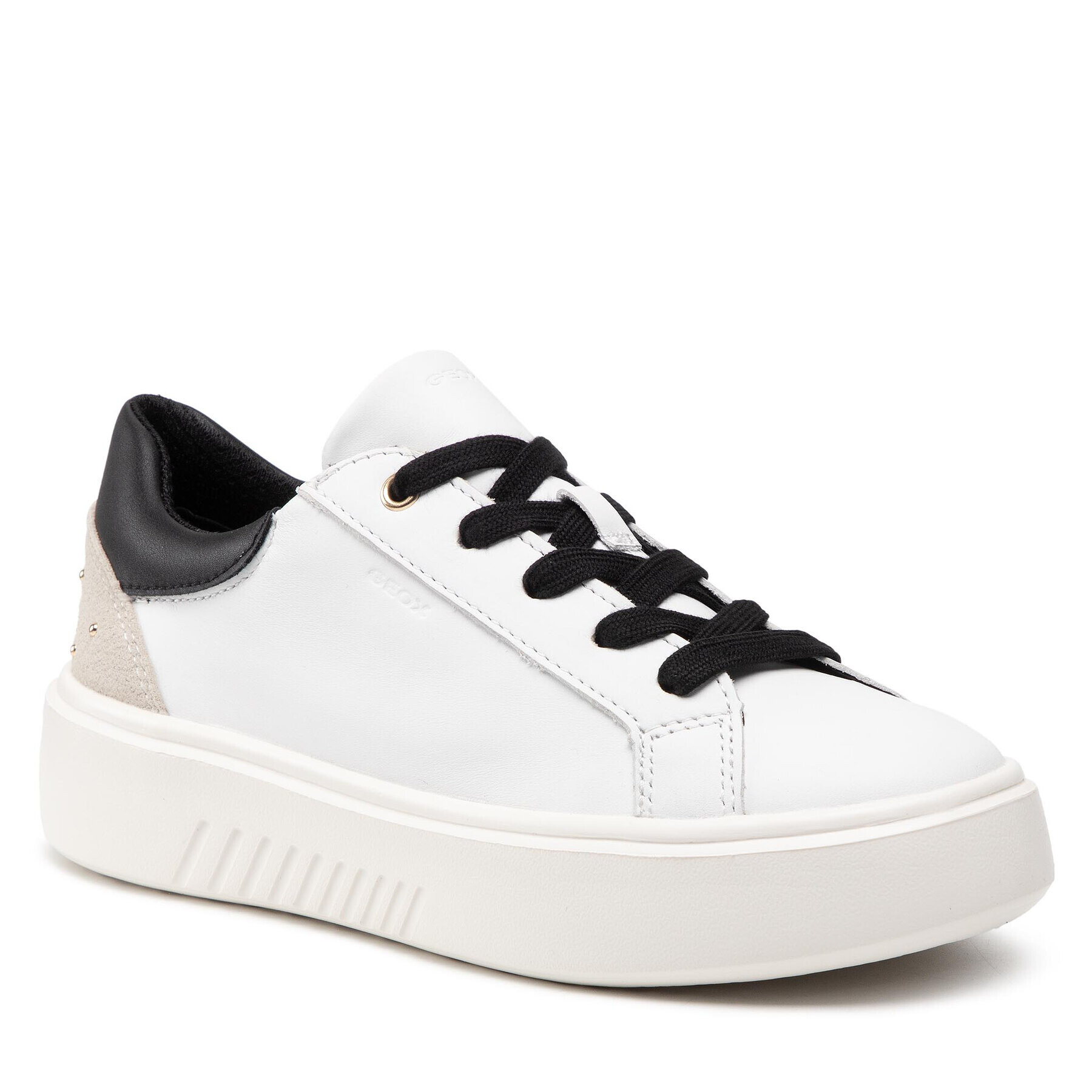 Geox Sneakers D Nhenbus A D168DA 08554 C0404 Alb - Pled.ro