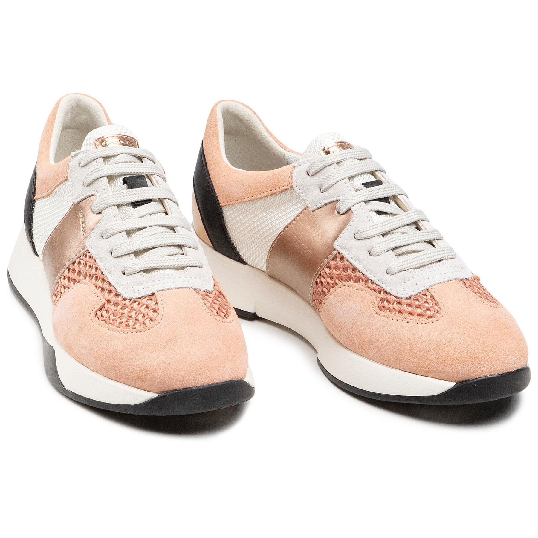 Geox Sneakers D Suzzie B D94FRB 02011 C8024 Portocaliu - Pled.ro