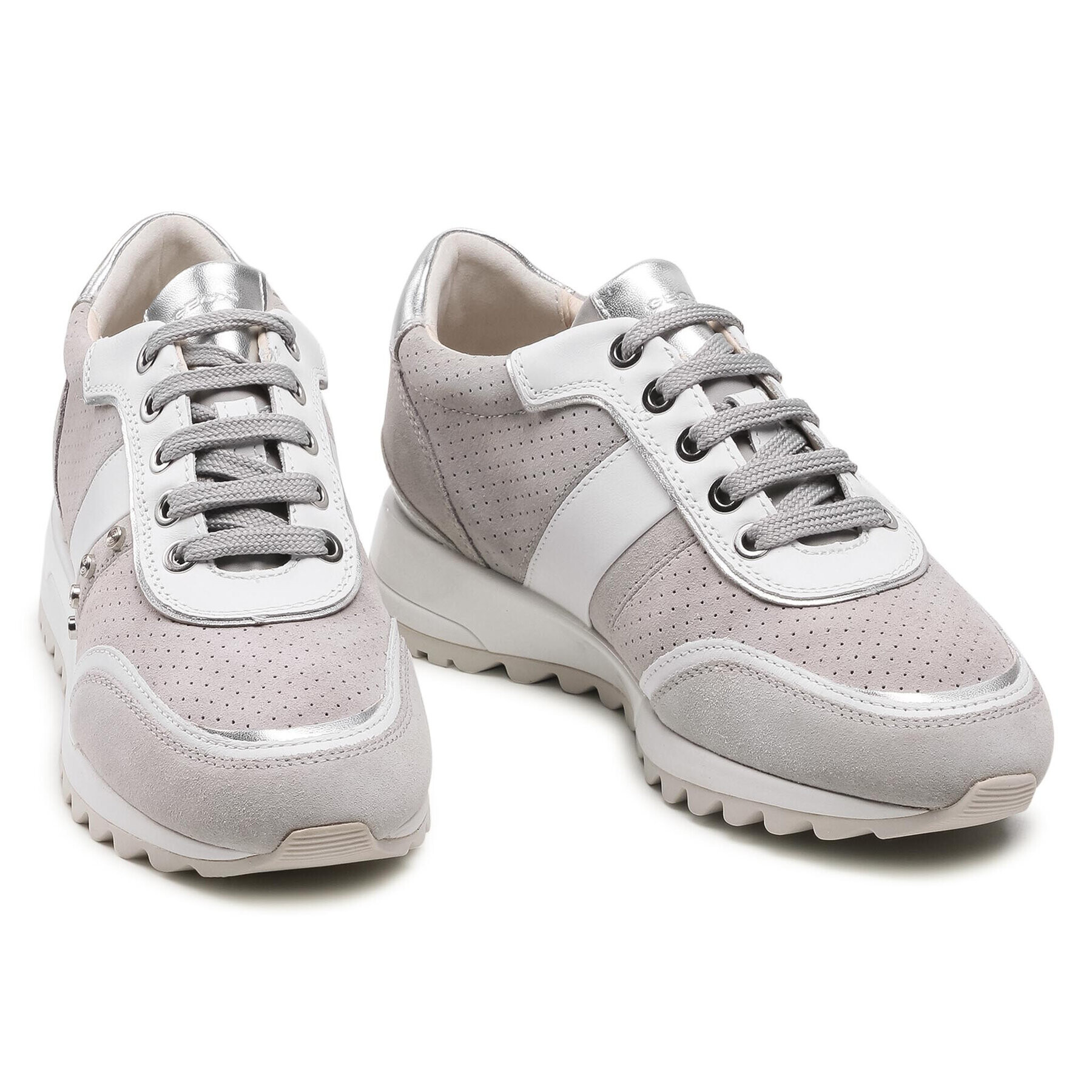 Geox Sneakers D Tabelya A D02AQA 02285 C1303 Gri - Pled.ro