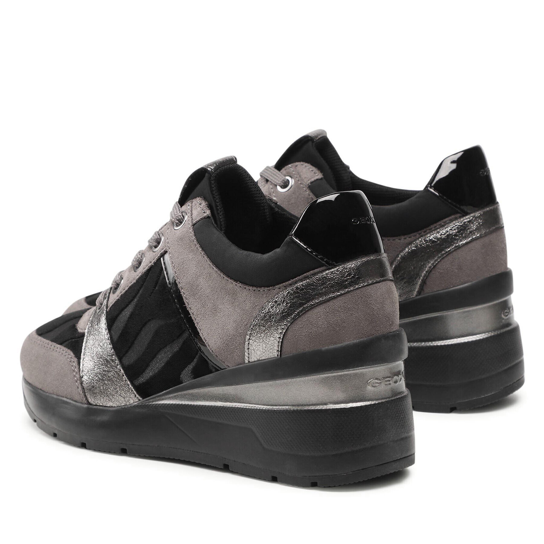 Geox Sneakers D Zosma D168LD-022FP C9002 Gri - Pled.ro