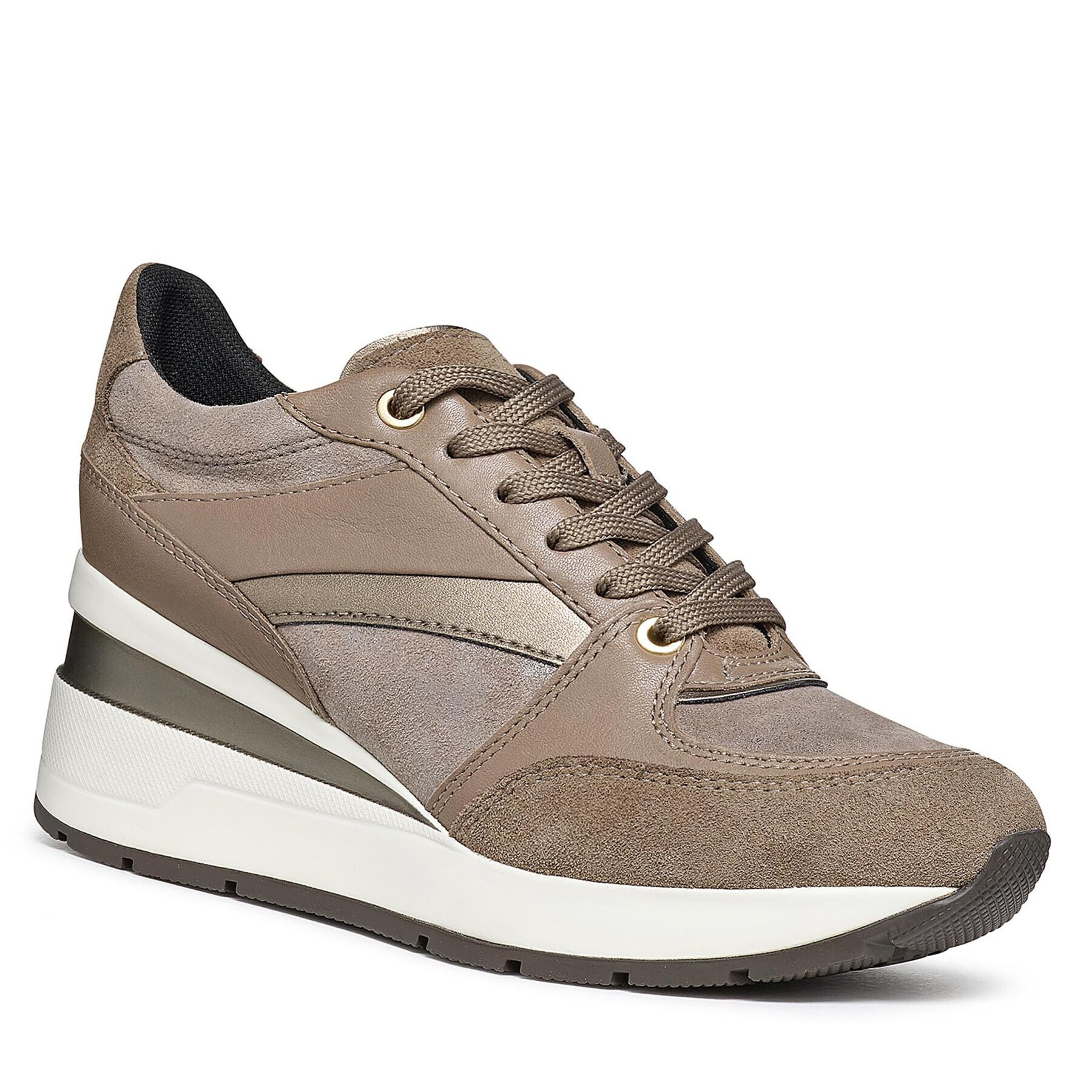 Geox Sneakers D Zosma D368LA 085TC C6692 Gri - Pled.ro