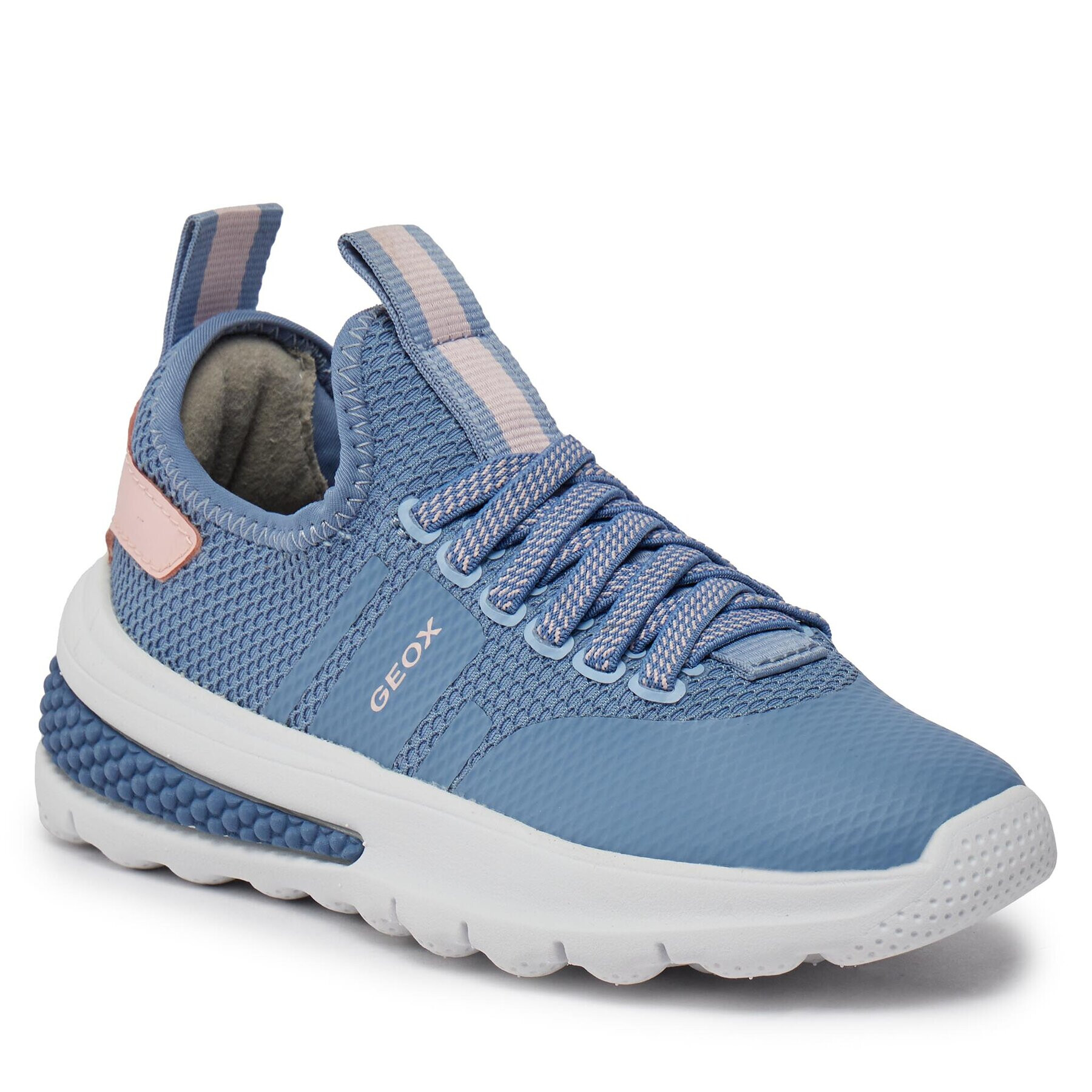 Geox Sneakers J Activart Girl J45LXB 0159J CM48T S Albastru - Pled.ro