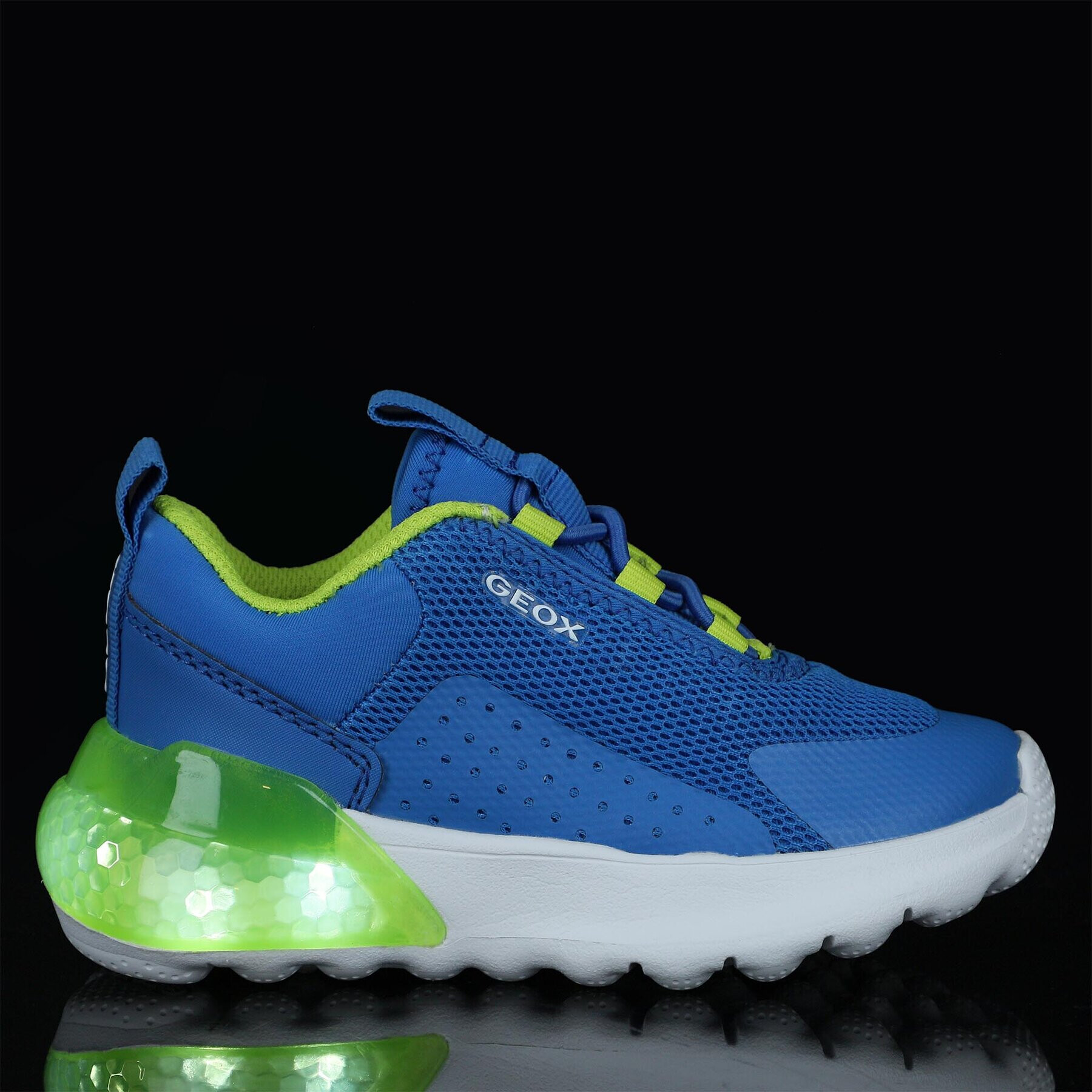 Geox Sneakers J Activart Illuminus J45LYA 0149J C4000 M Albastru - Pled.ro