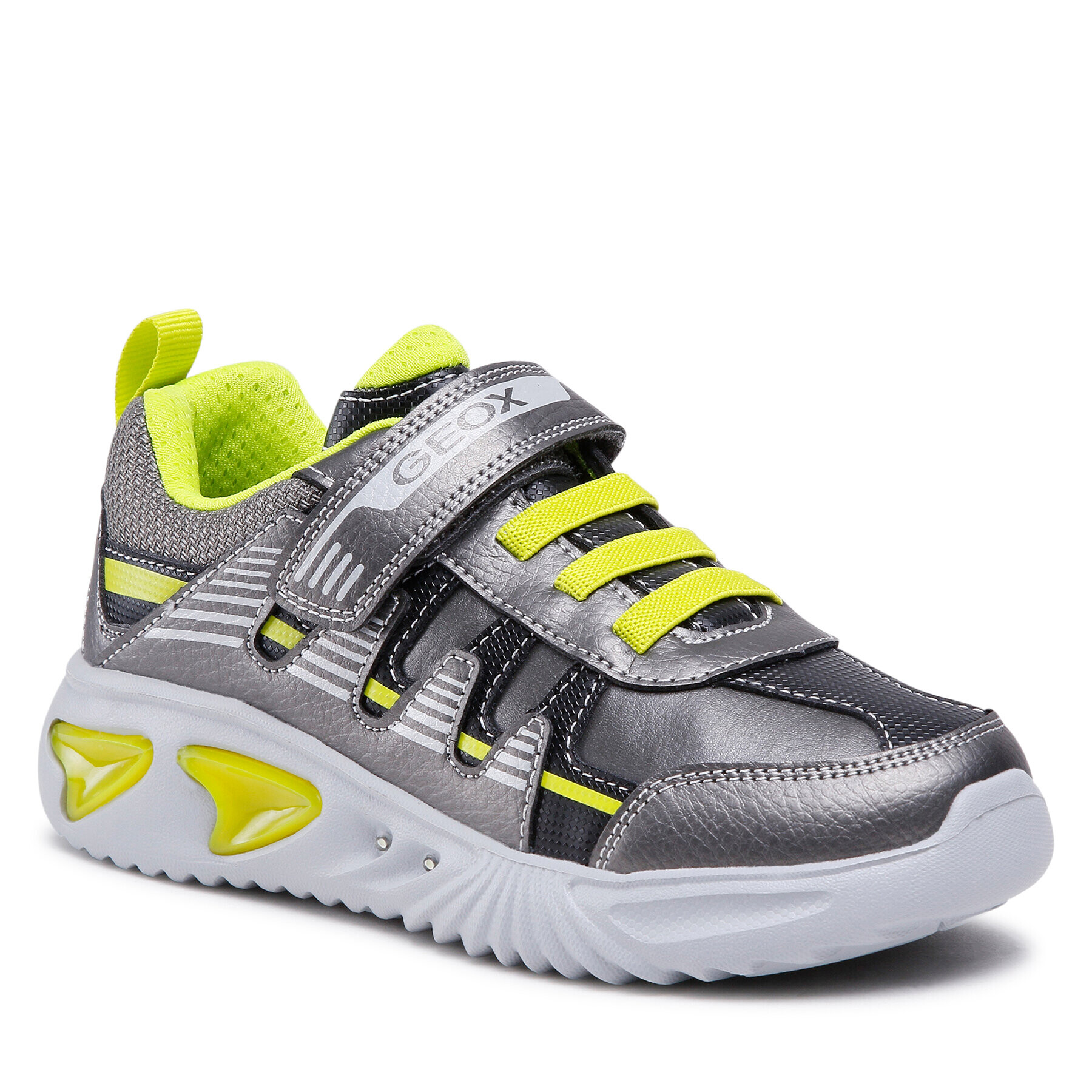 Geox Sneakers J Assister B. B J26DZB 0BU11 C0666 D Gri - Pled.ro