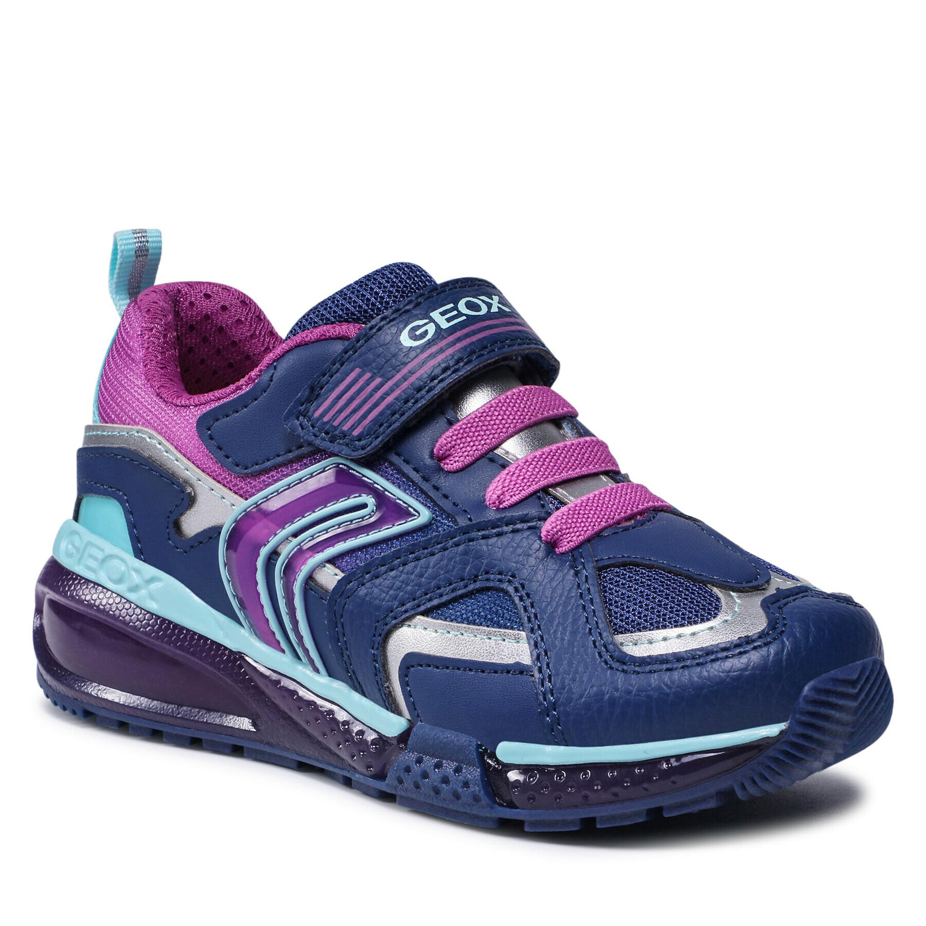 Geox Sneakers J Bayonyc G. A J16FFA 0BC2A C4269 S Bleumarin - Pled.ro