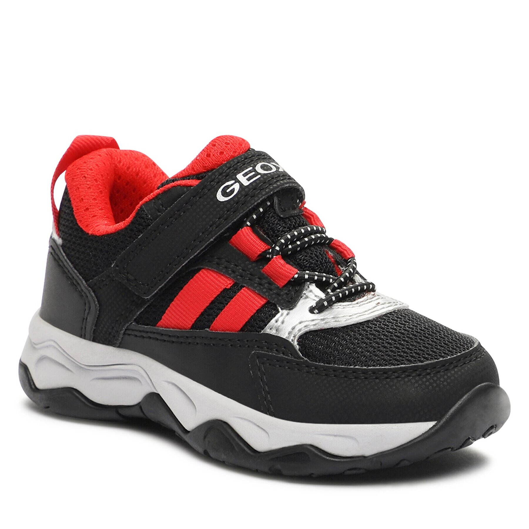 Geox Sneakers J Calco Boy J26CLA 014CE C0048 M Negru - Pled.ro