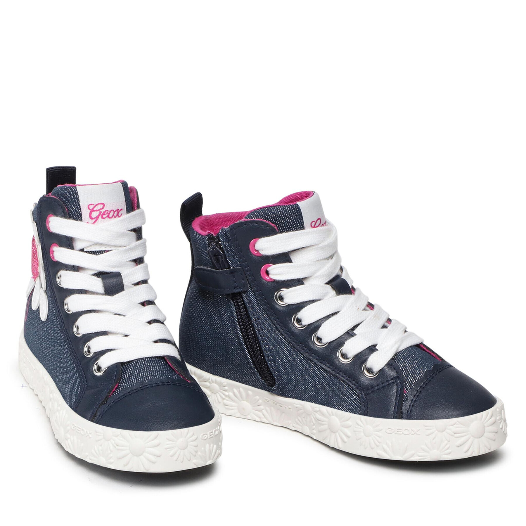 Geox Sneakers J Ciak G. B J2504B 00954 C4002 S Bleumarin - Pled.ro