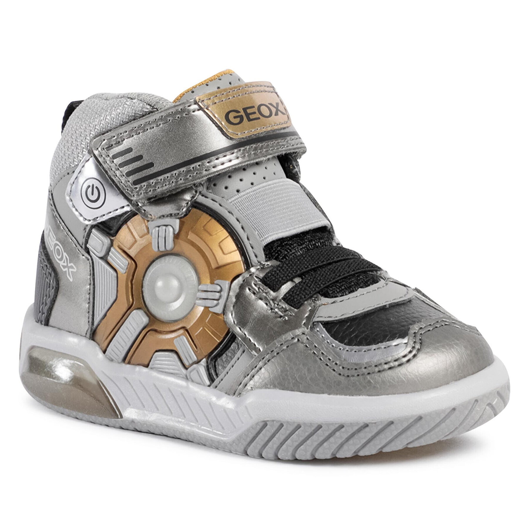 Geox Sneakers J Inek B. A J049CA 0CE11 C1006 M Gri - Pled.ro