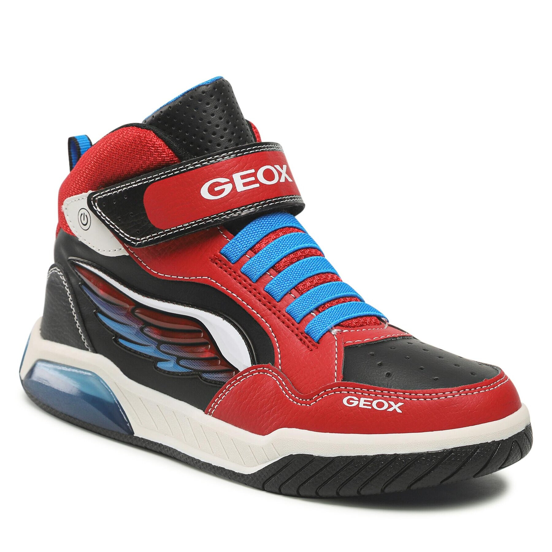 Geox Sneakers J Inek B. D J929CD 05411 C0020 DD Roșu - Pled.ro