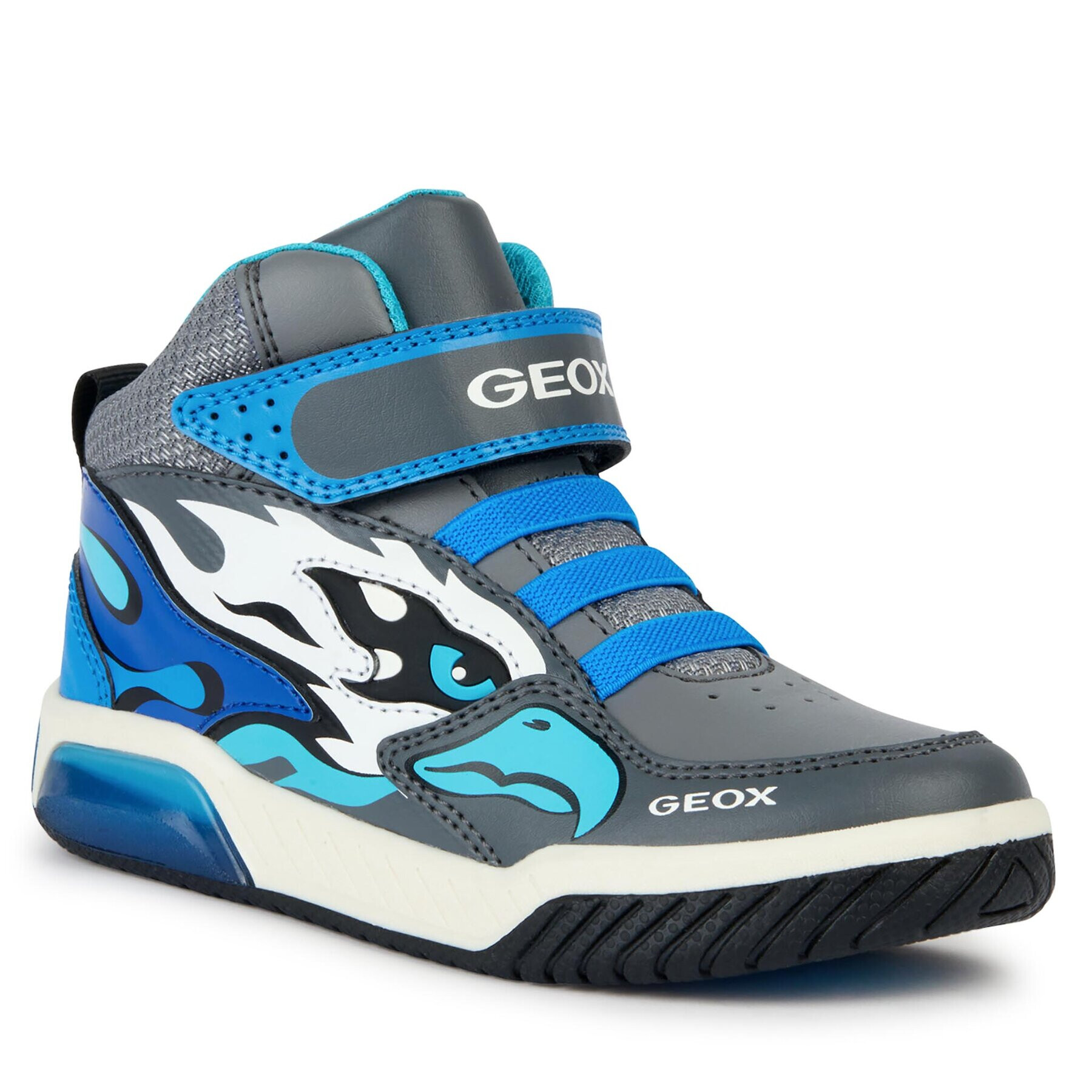 Geox Sneakers J Inek Boy J369CB 0BU11 C0415 D Gri - Pled.ro